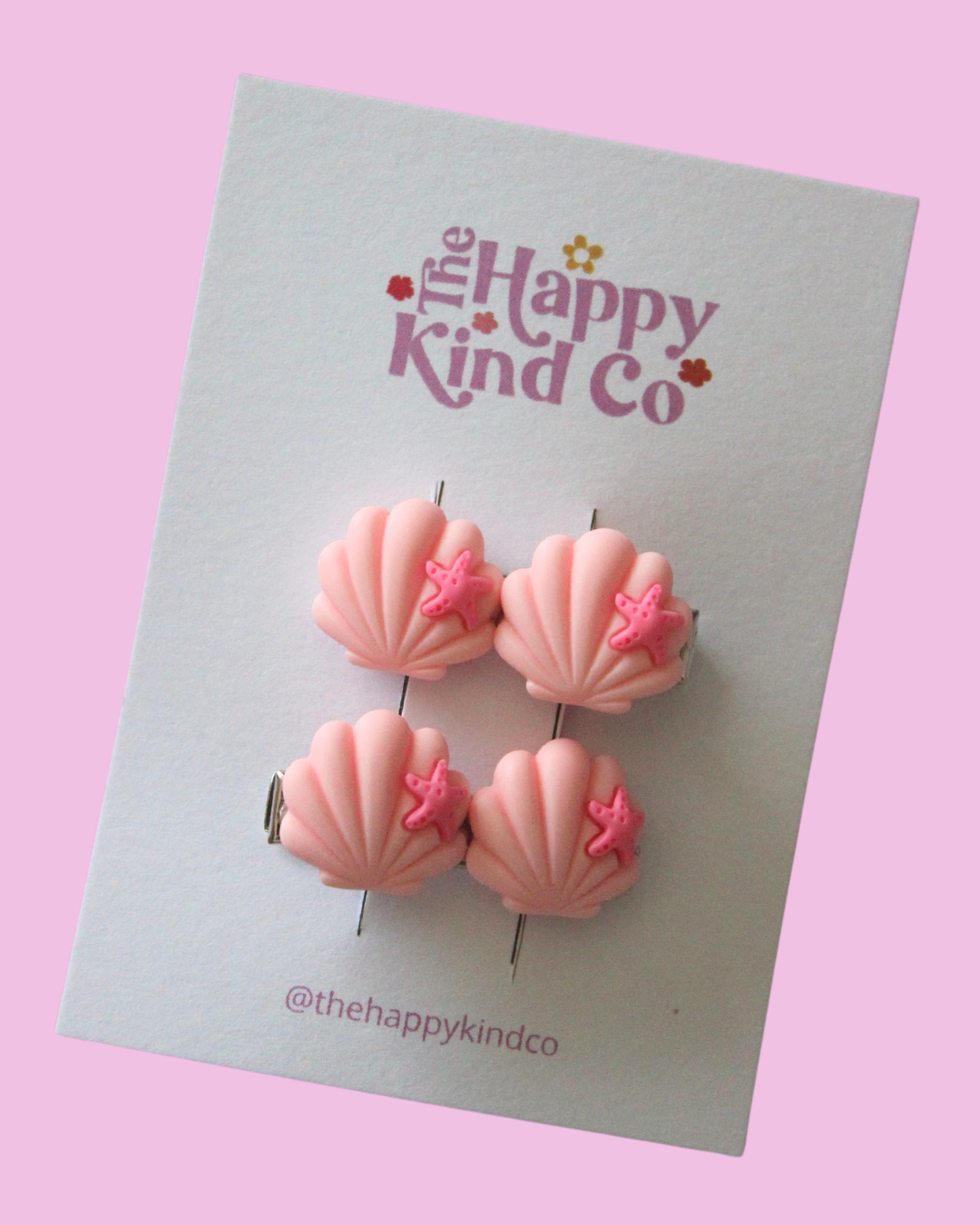 Mer-mini Clips - Baby Pink