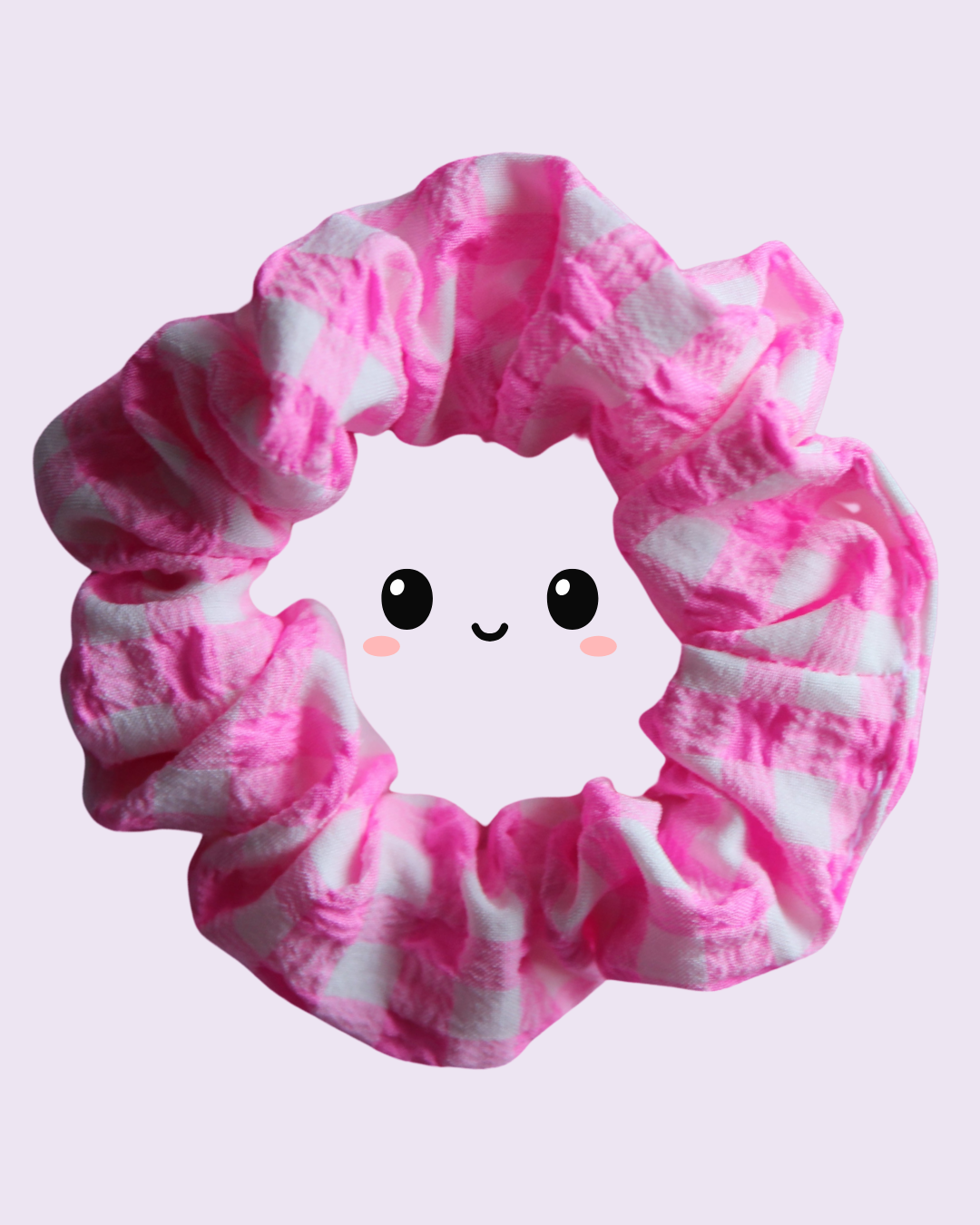 Candy Gingham Toddler Scrunchie