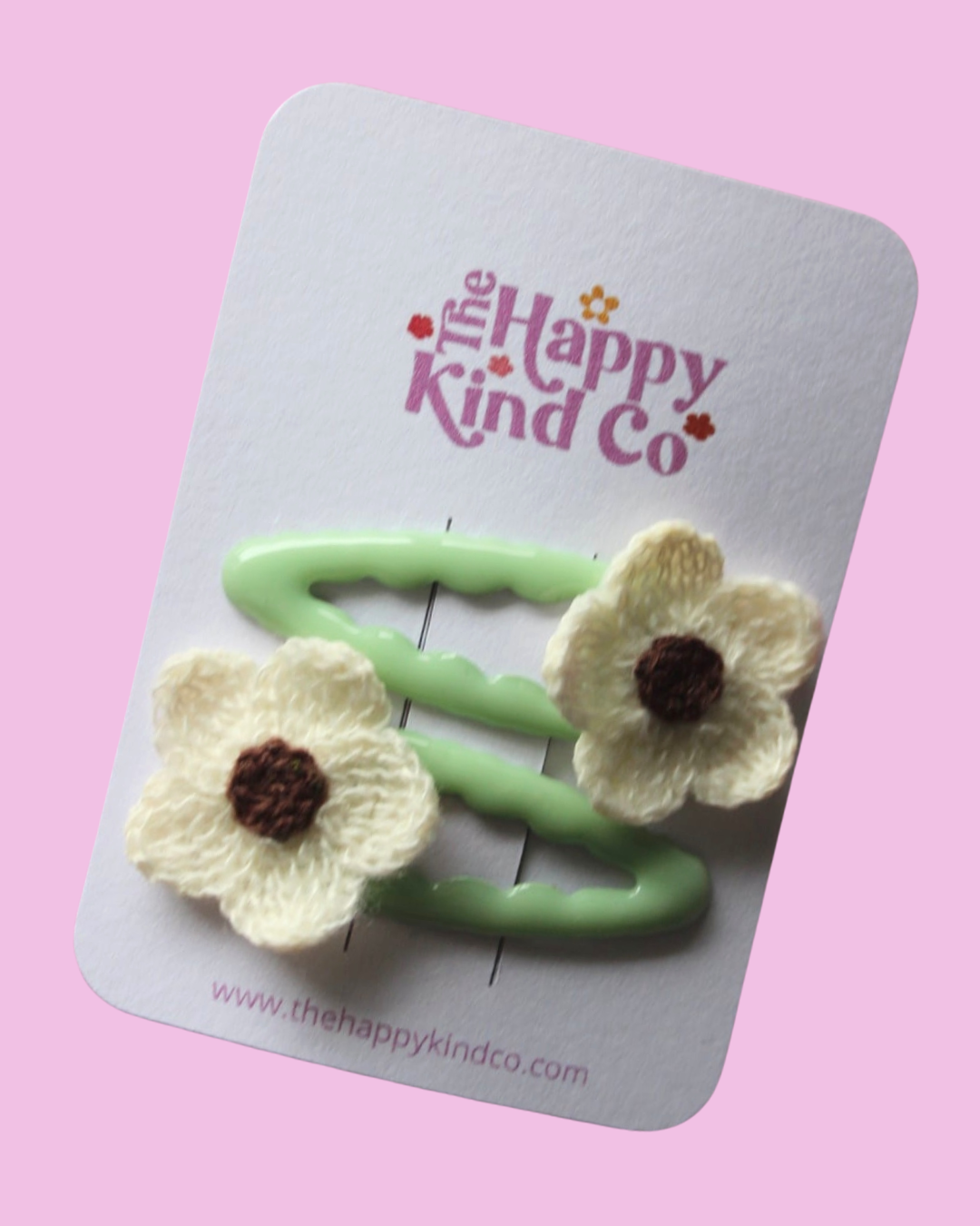 Wavy Olive Bloom Clips