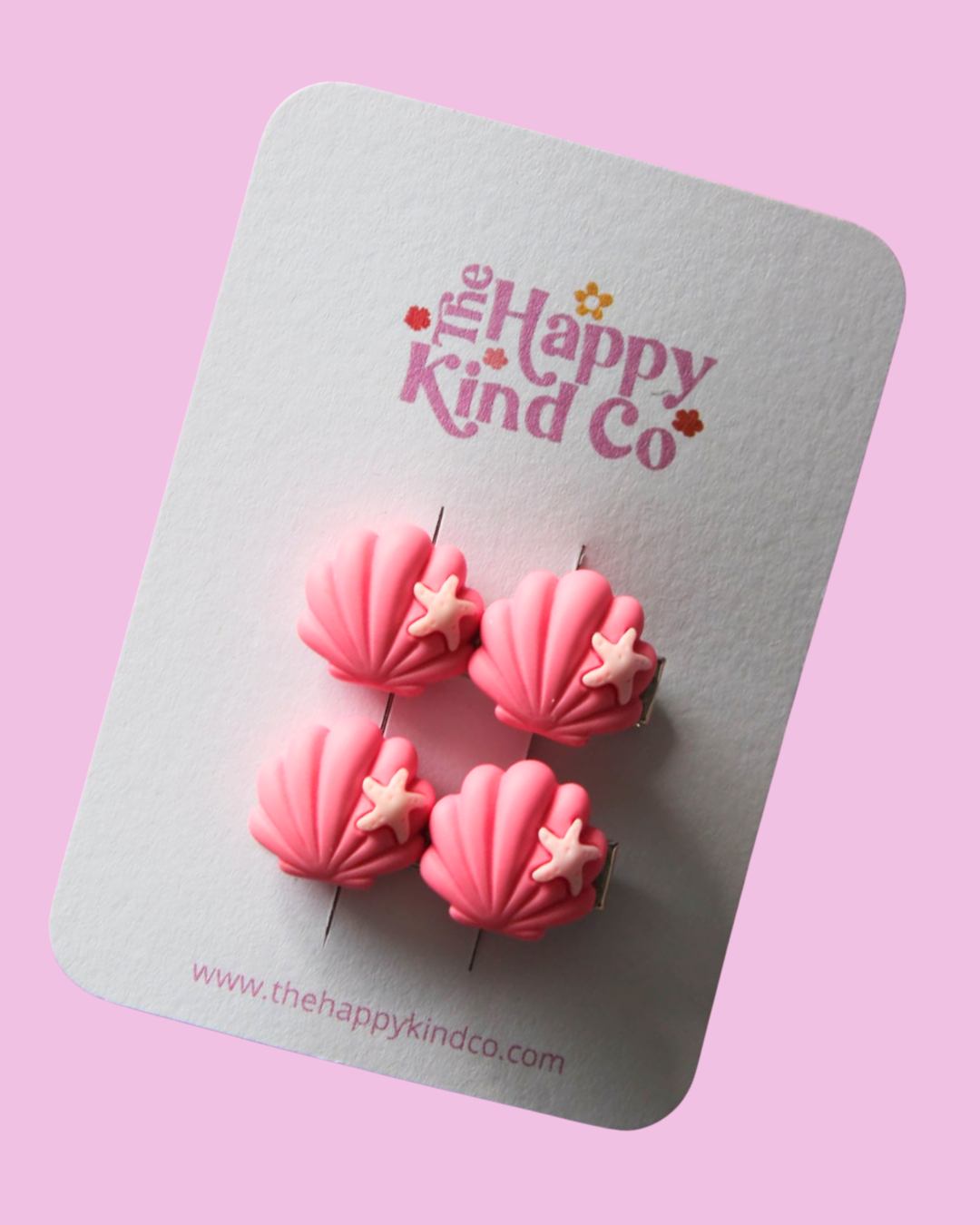 Mer-mini Clips - Hot Pink