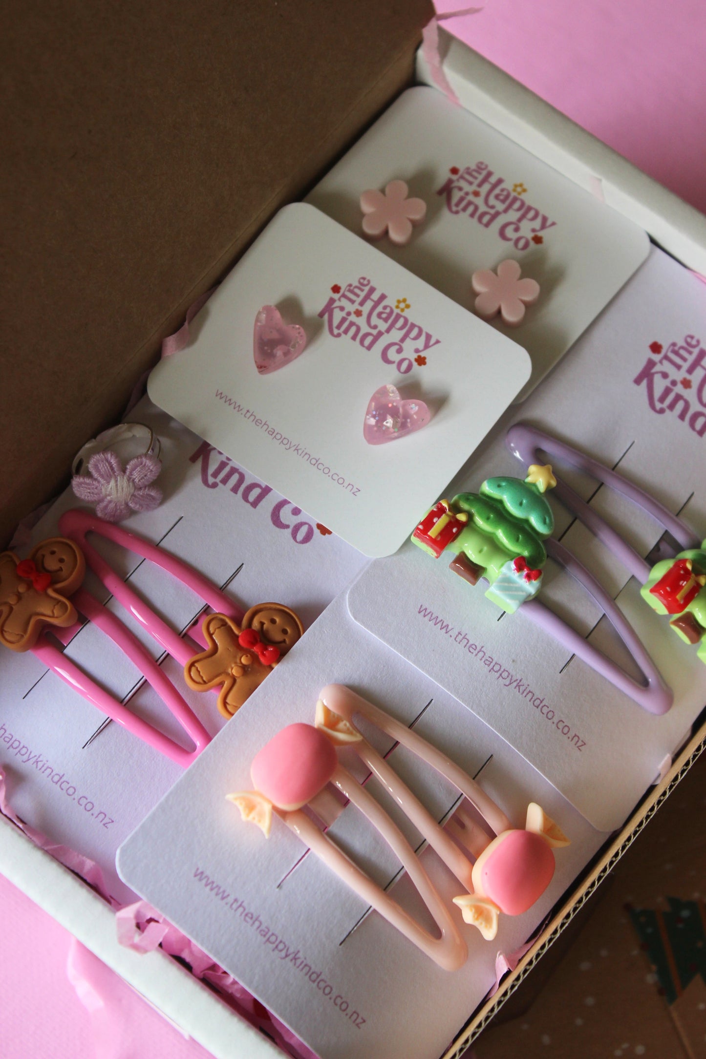 Confetti Candy Heart Earrings