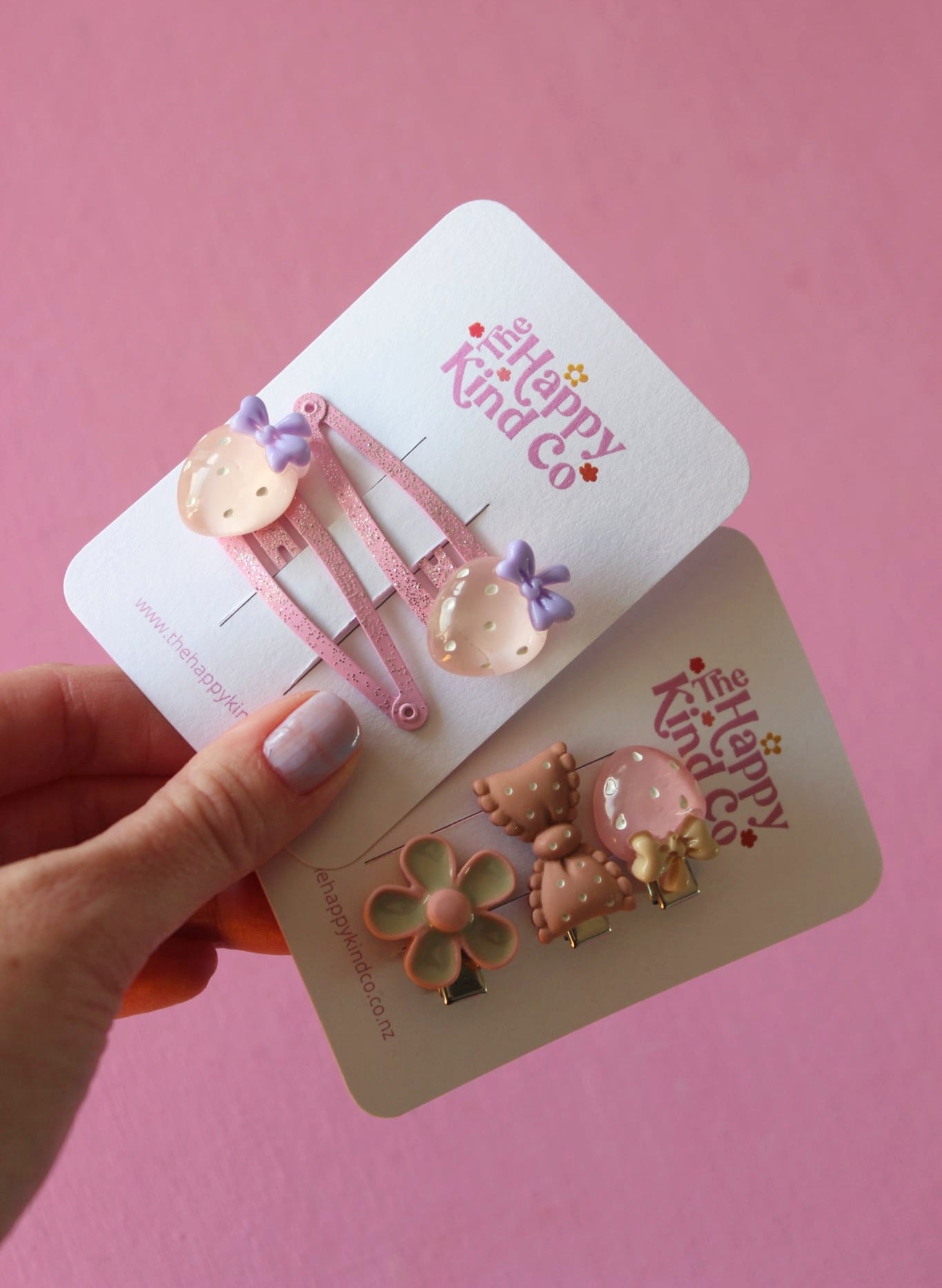 Blush Babe Mini Clips