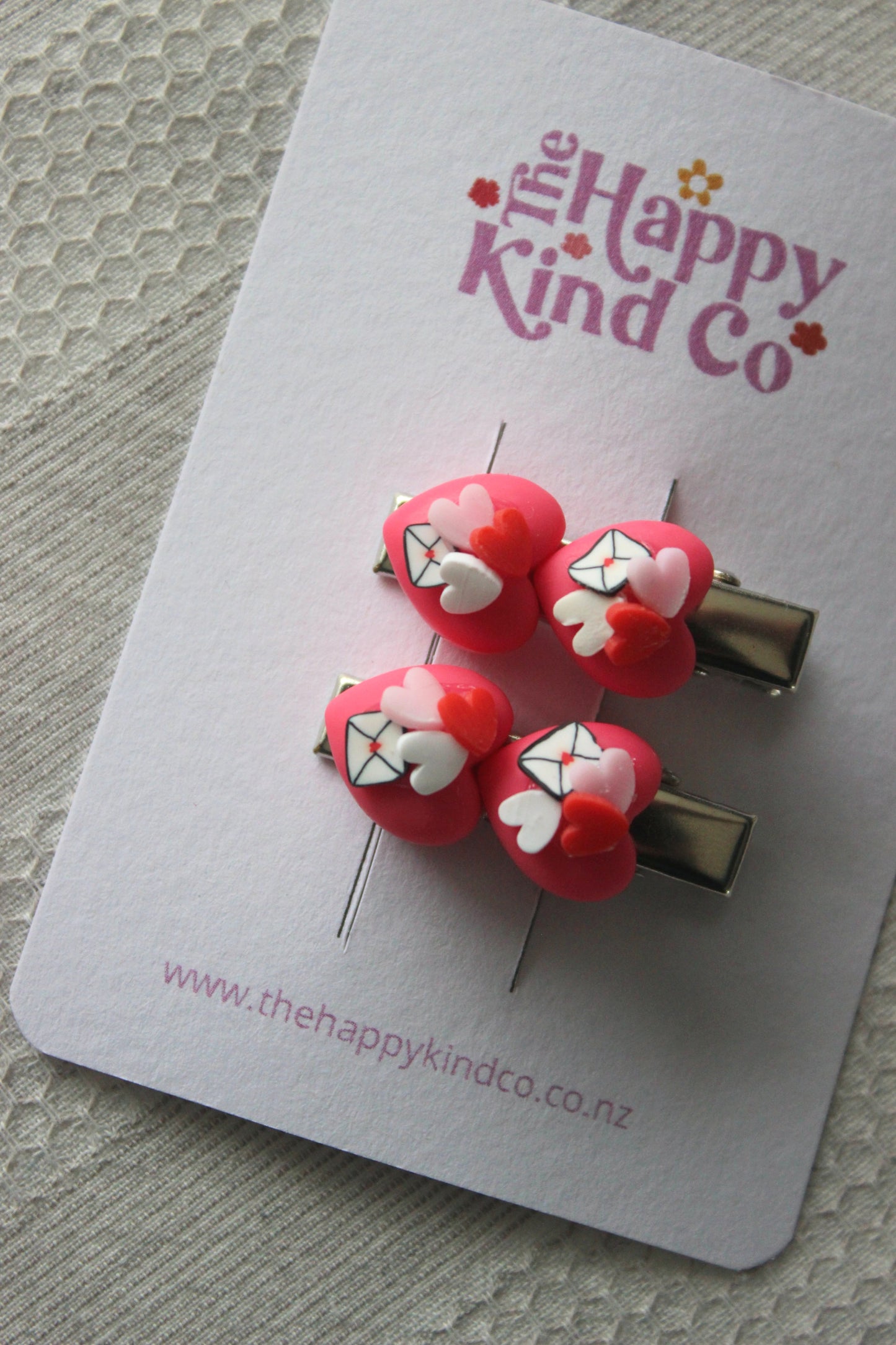 Heart Stopper Clips - Love Letters