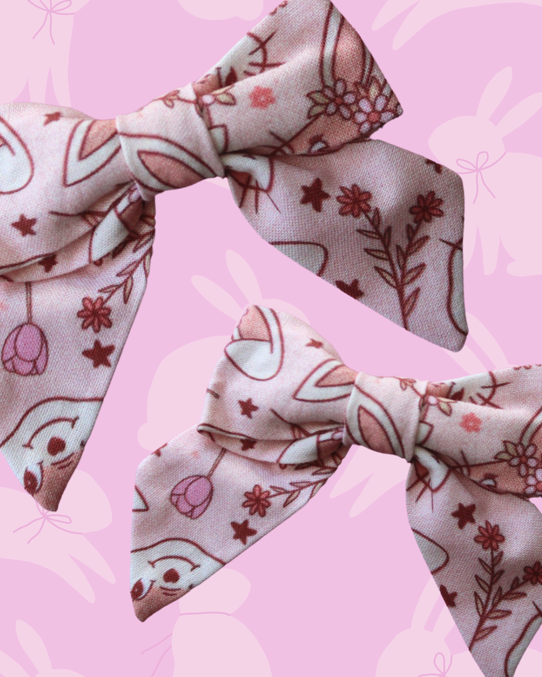 Deluxe Vintage Bunnies Sailor Bow