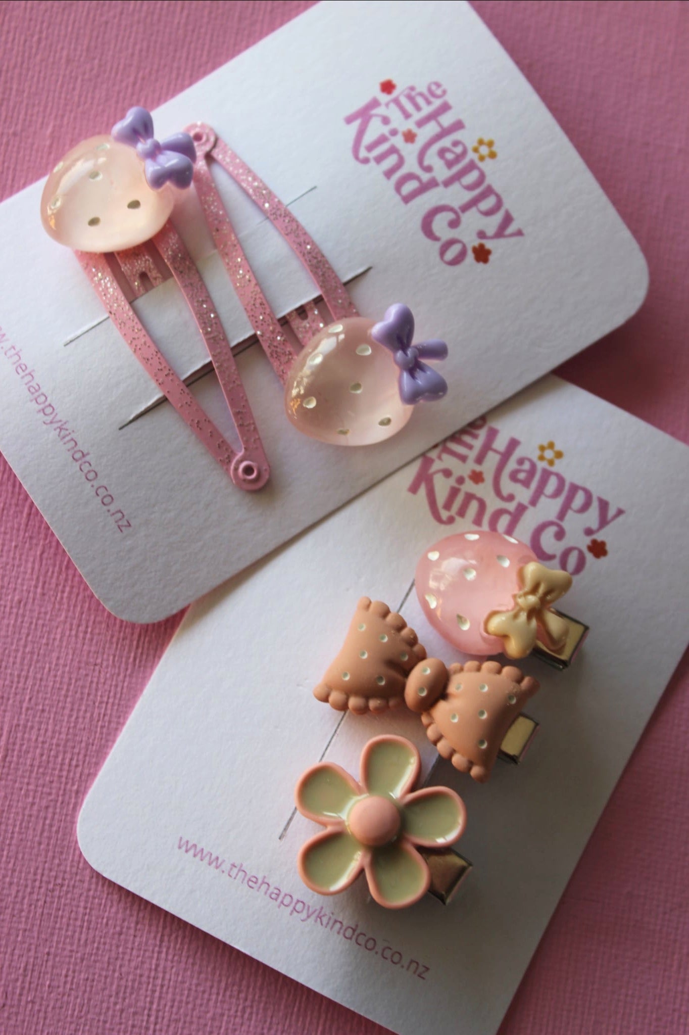 Blush Babe Mini Clips