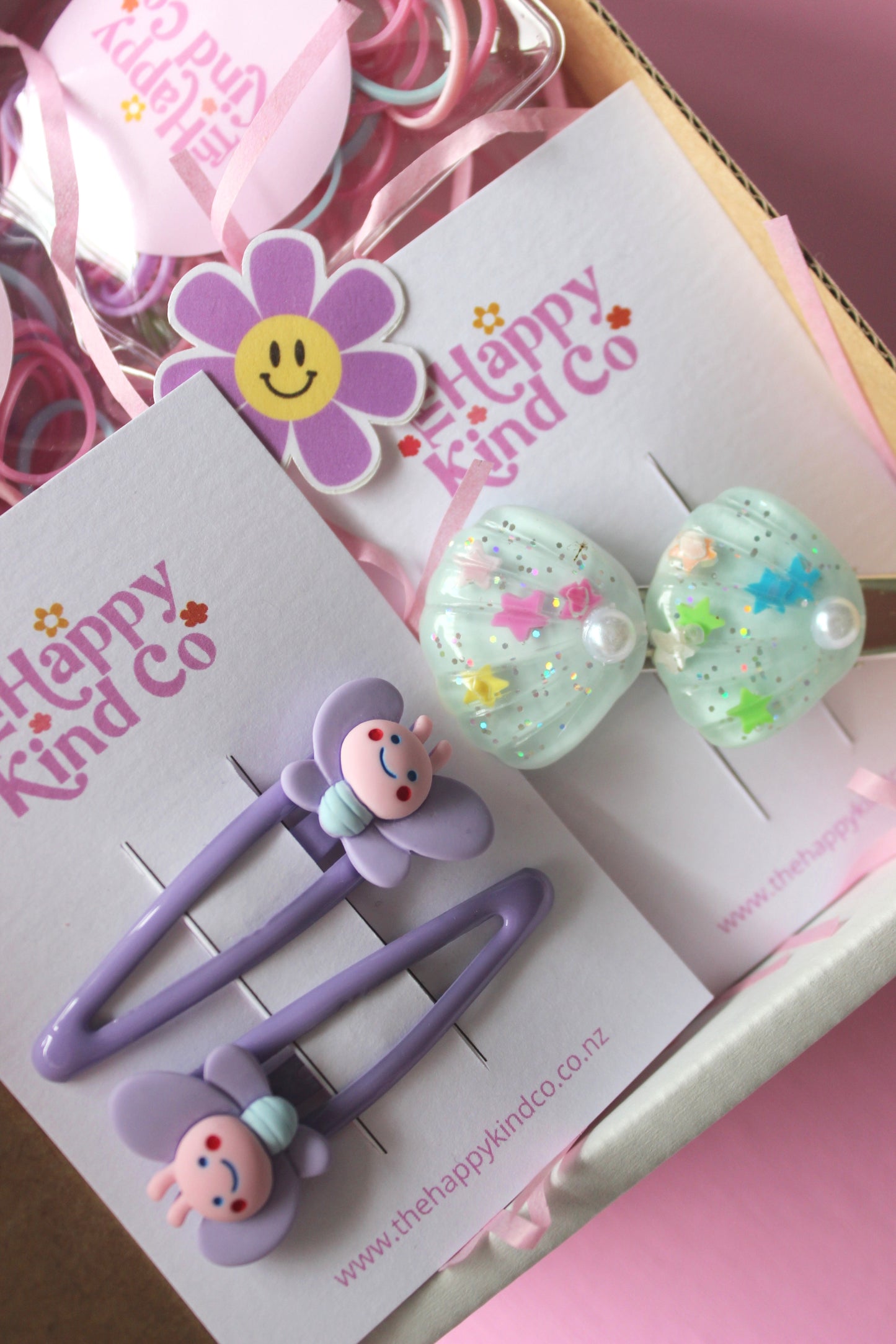 Summer Butterfly Clips 2 Pack