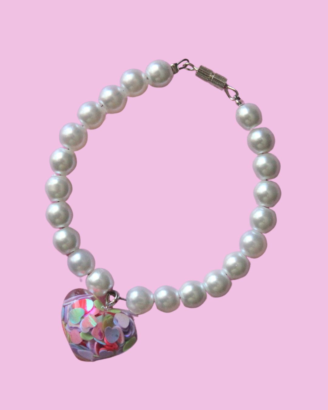 Confetti Heart Bracelet