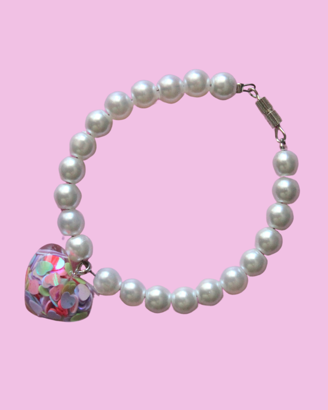 Confetti Heart Bracelet