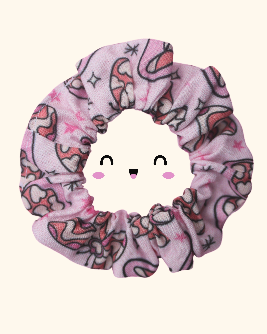 Deluxe Groovy Butterflies Toddler Scrunchie