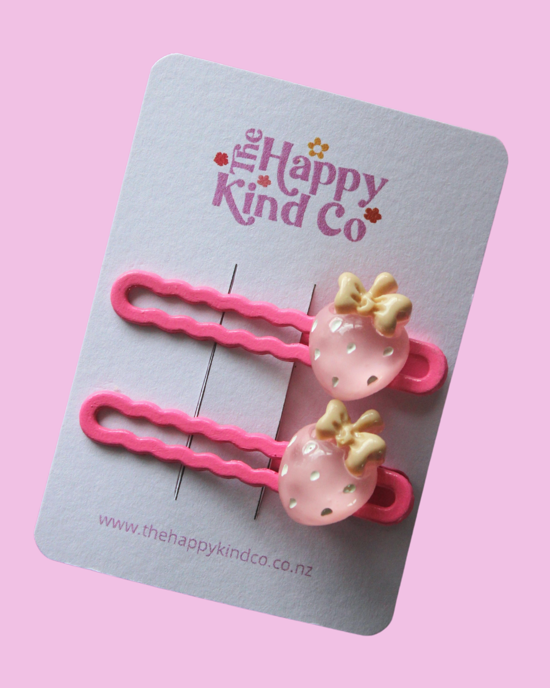 Wavy Berry Lush Clips - Sweetheart Pink