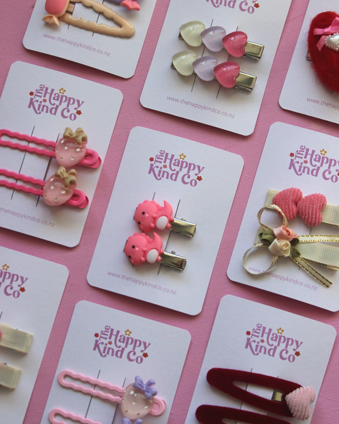 Wavy Berry Lush Clips - Sweetheart Pink