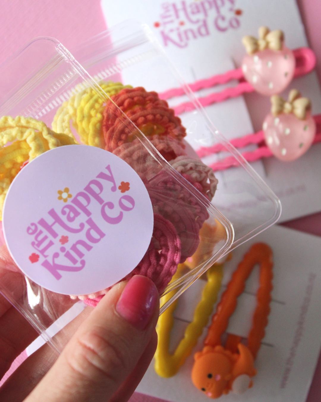Wavy Berry Lush Clips - Sweetheart Pink