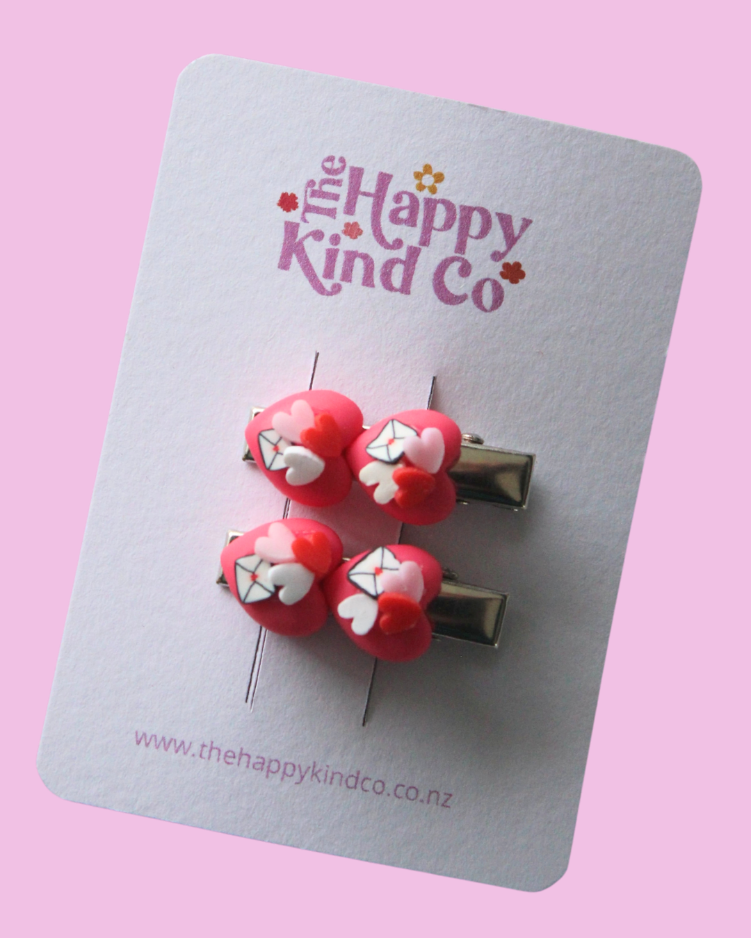 Heart Stopper Clips - Love Letters