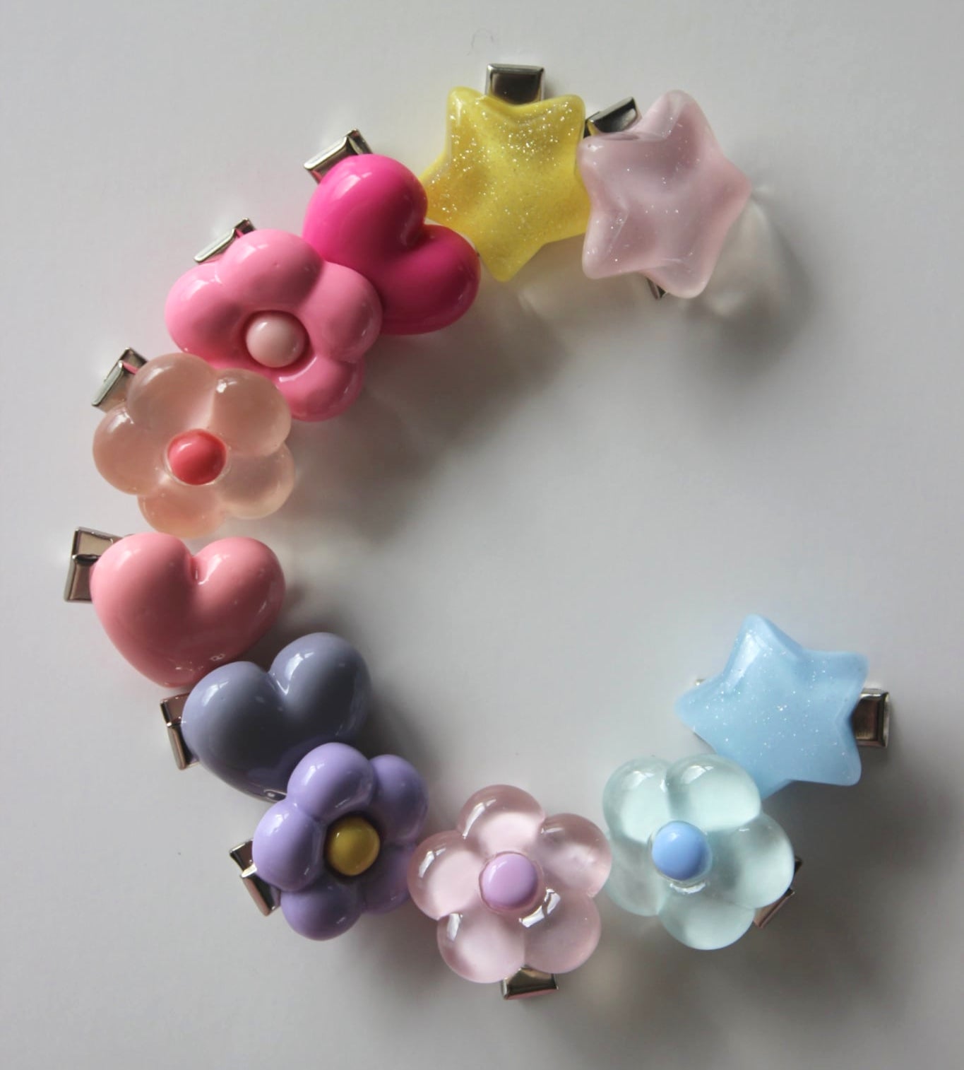 Sunshine Glitter Star Clip Pop