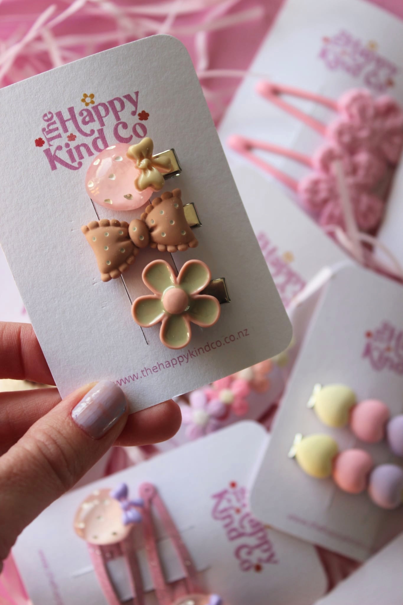 Blush Babe Mini Clips