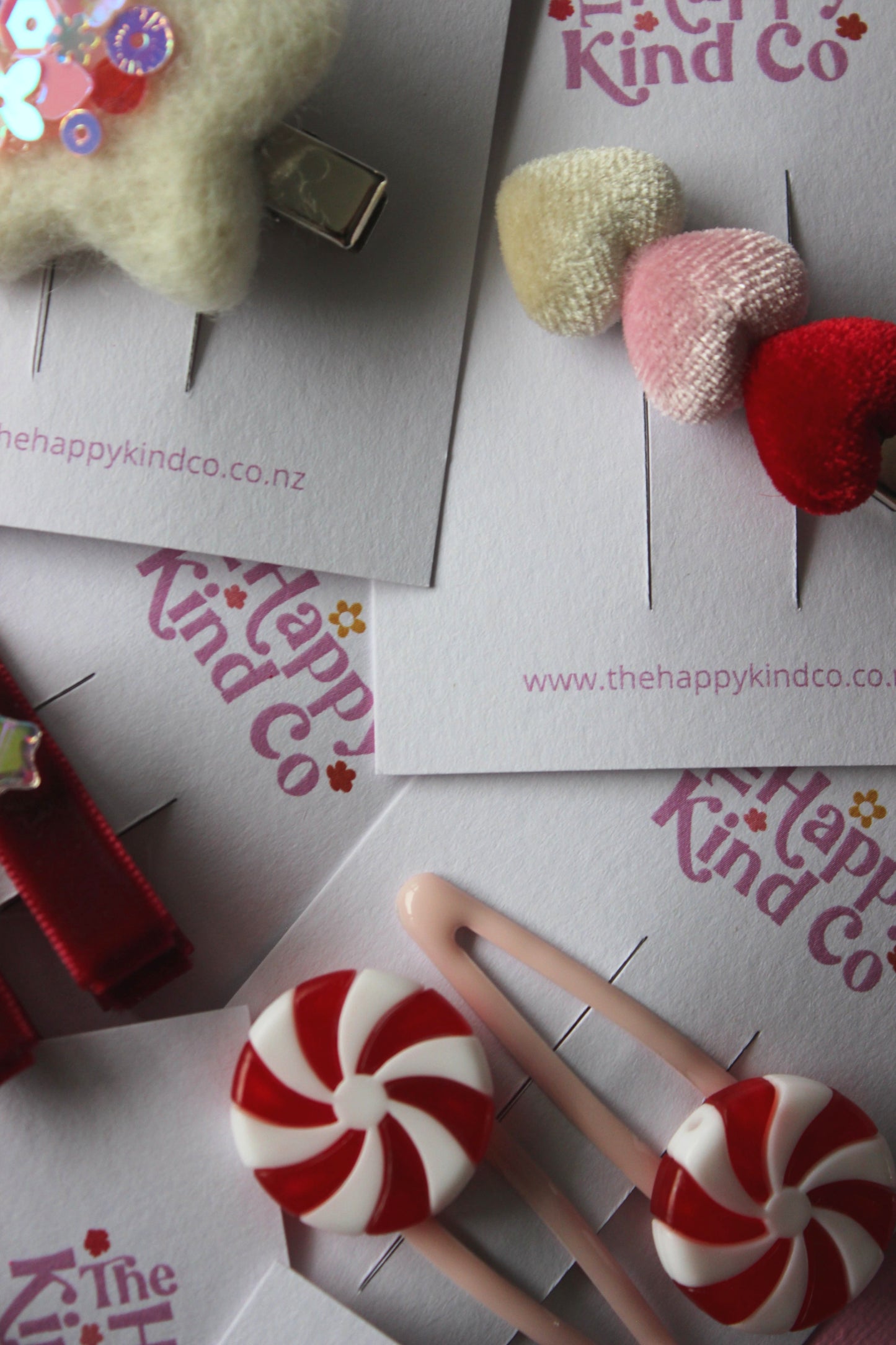 Candy Cane Statement Clip