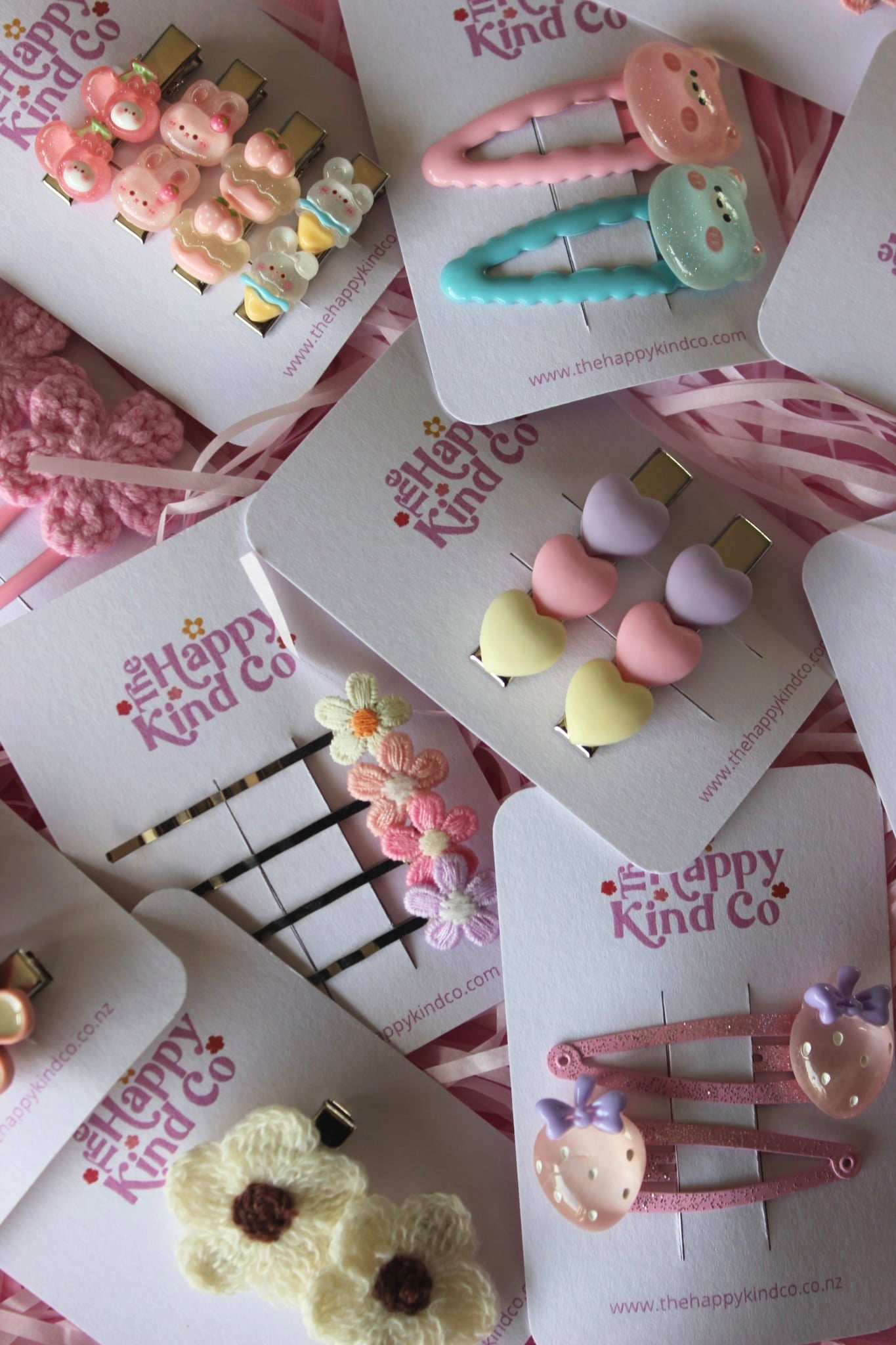 Glitter Berry Clips