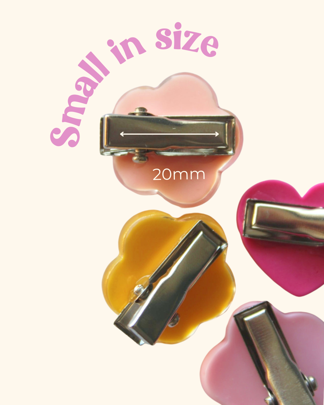 Sunshine Glitter Star Clip Pop