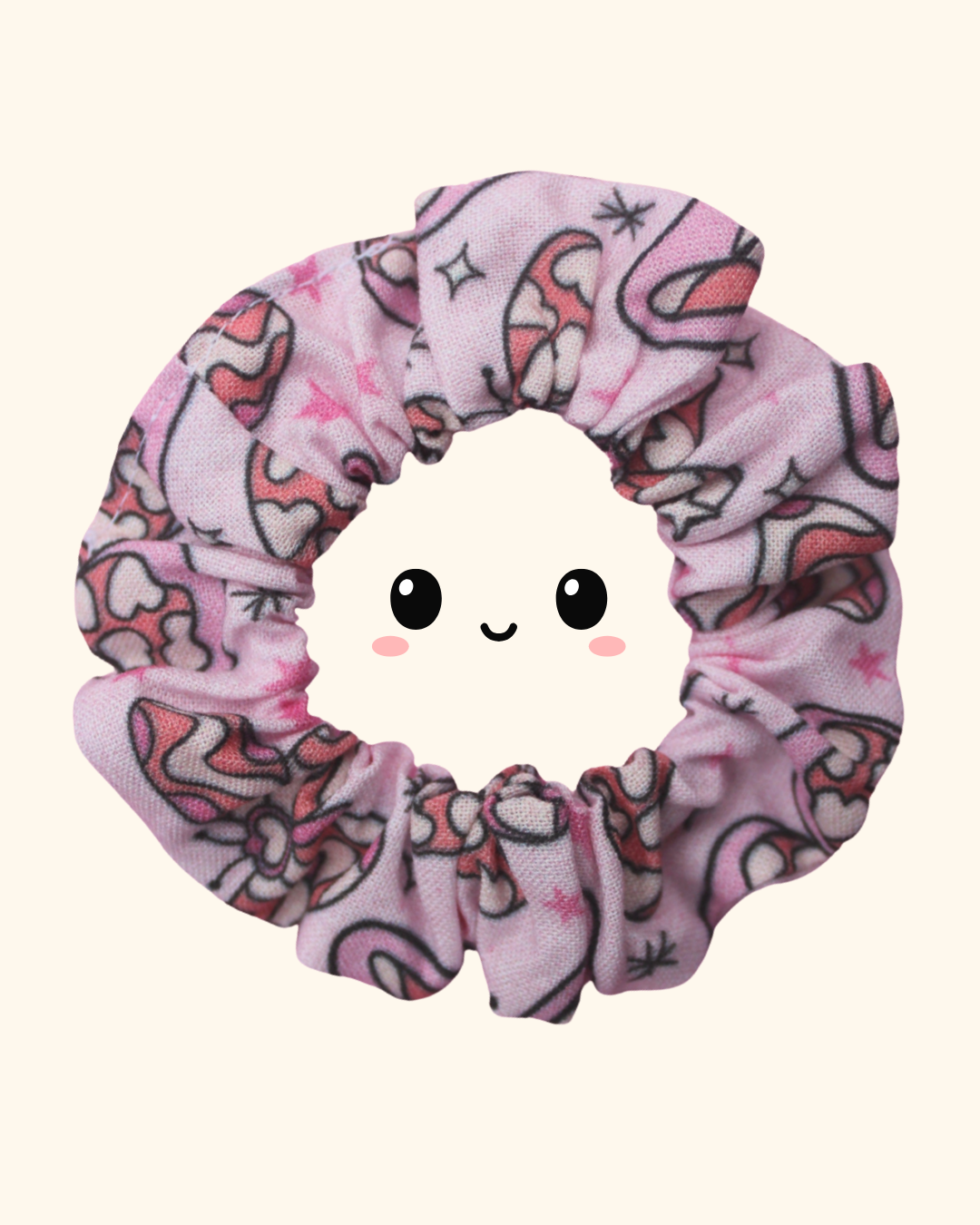 Wavy Butterfly Toddler Scrunchie