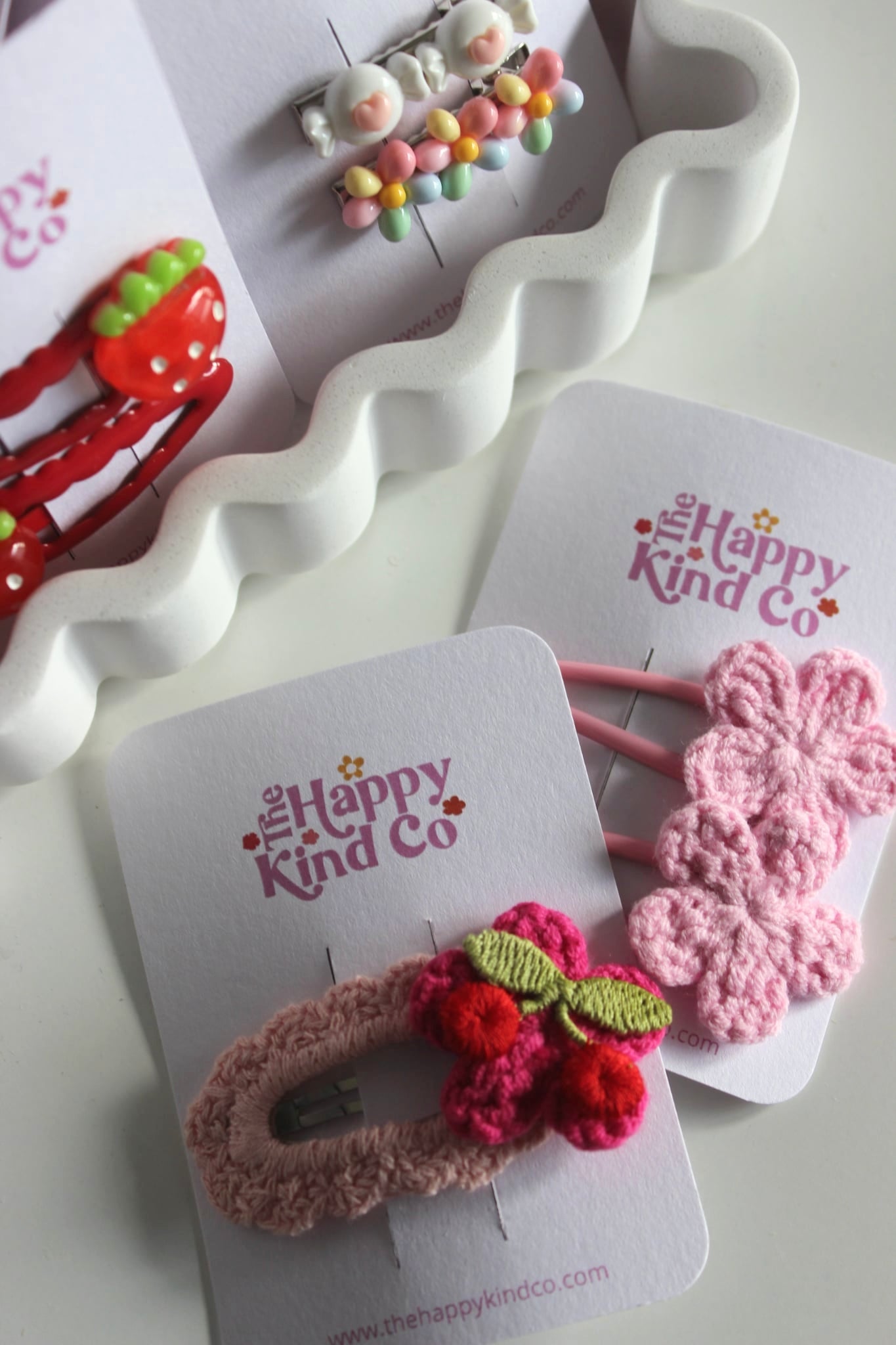Baby Berry Crochet Clips