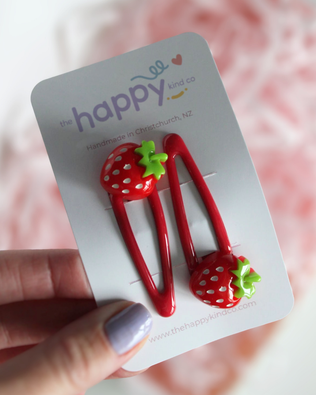 Strawberry Sweet Snap Clips