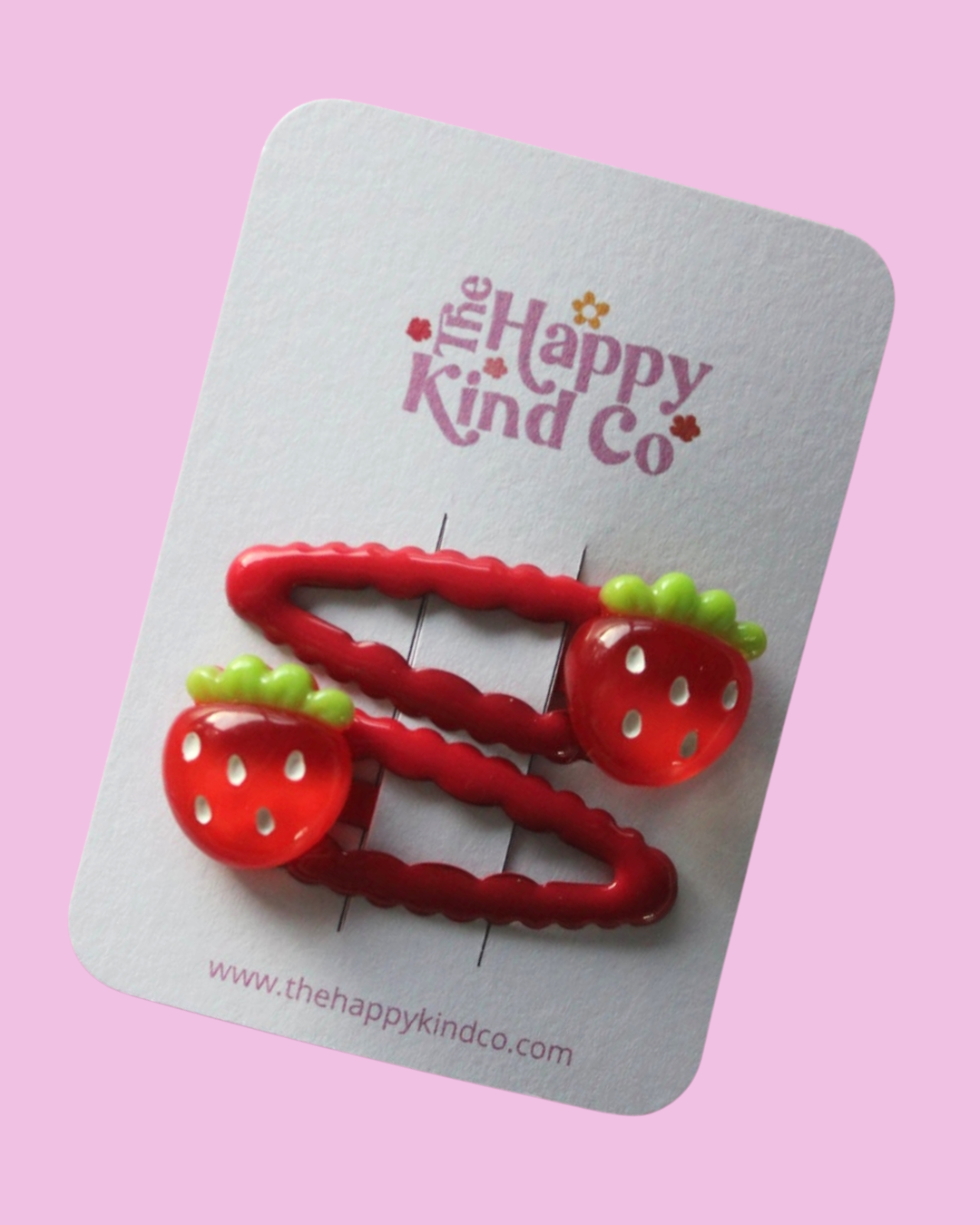 Bright Wavy Berry Clips