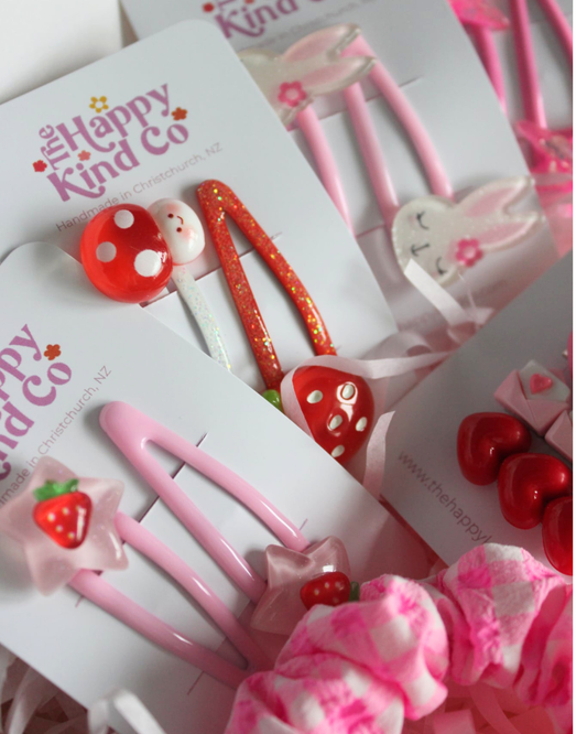 Blossom Bunny Snap Clips