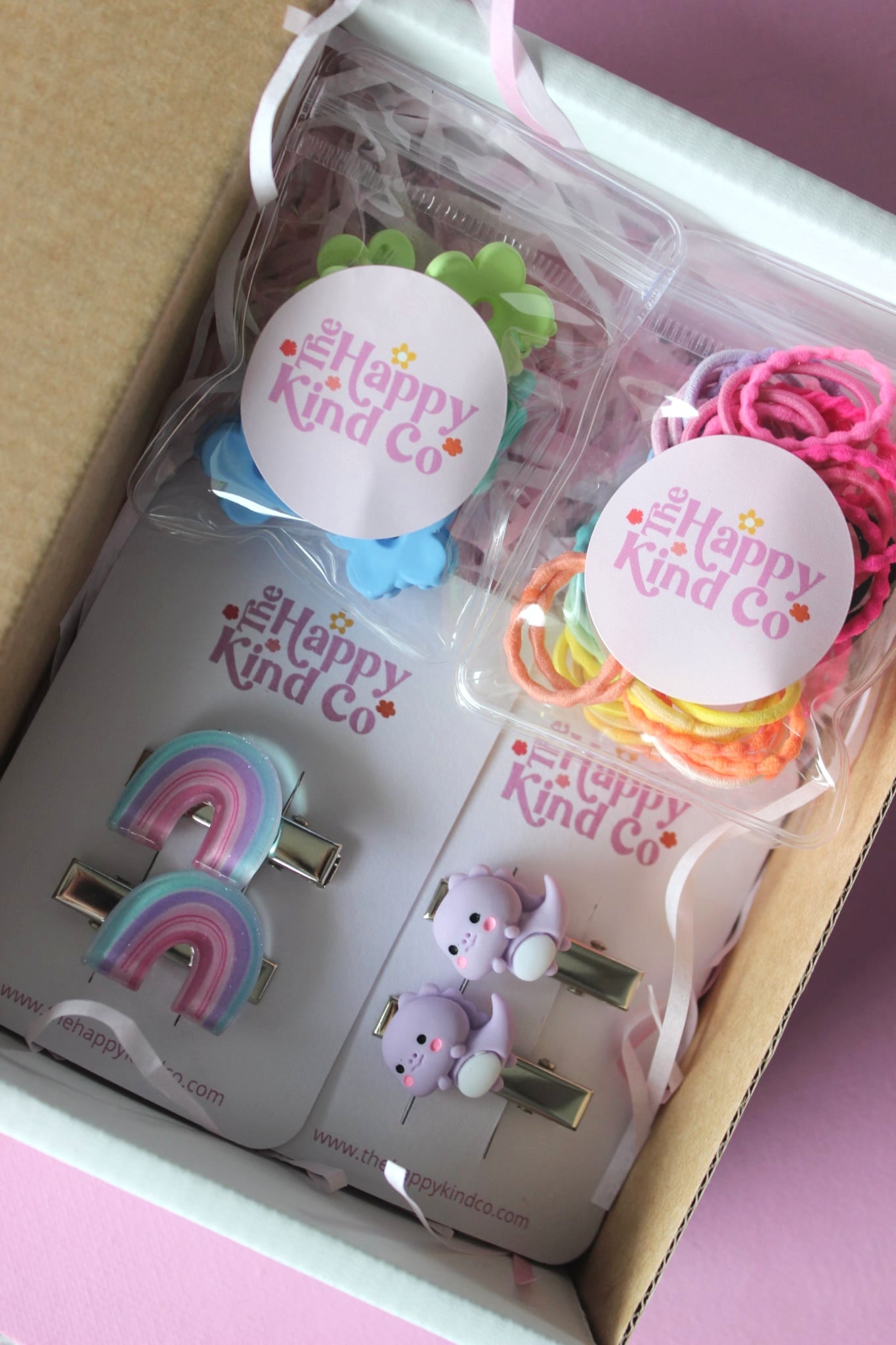 Toddler Rainy-bows Clips 2 Pack