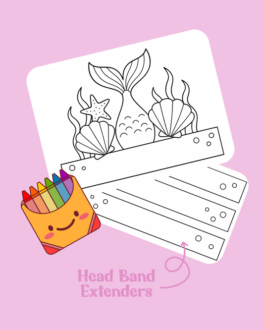 Printable Mermaid Tail Crown