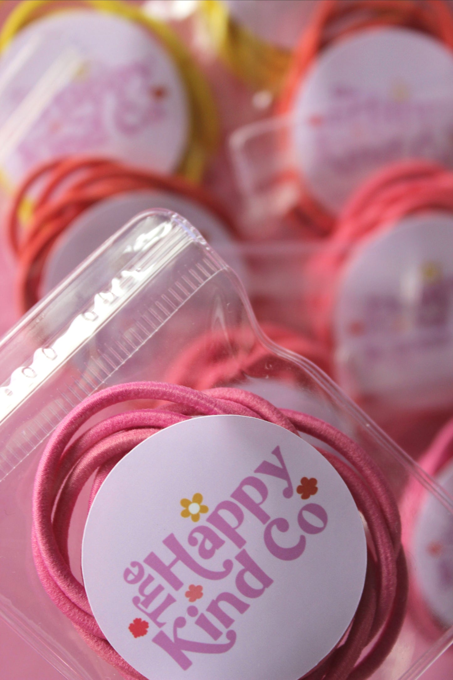 Thick Hair Ties 15 Pk - Berry