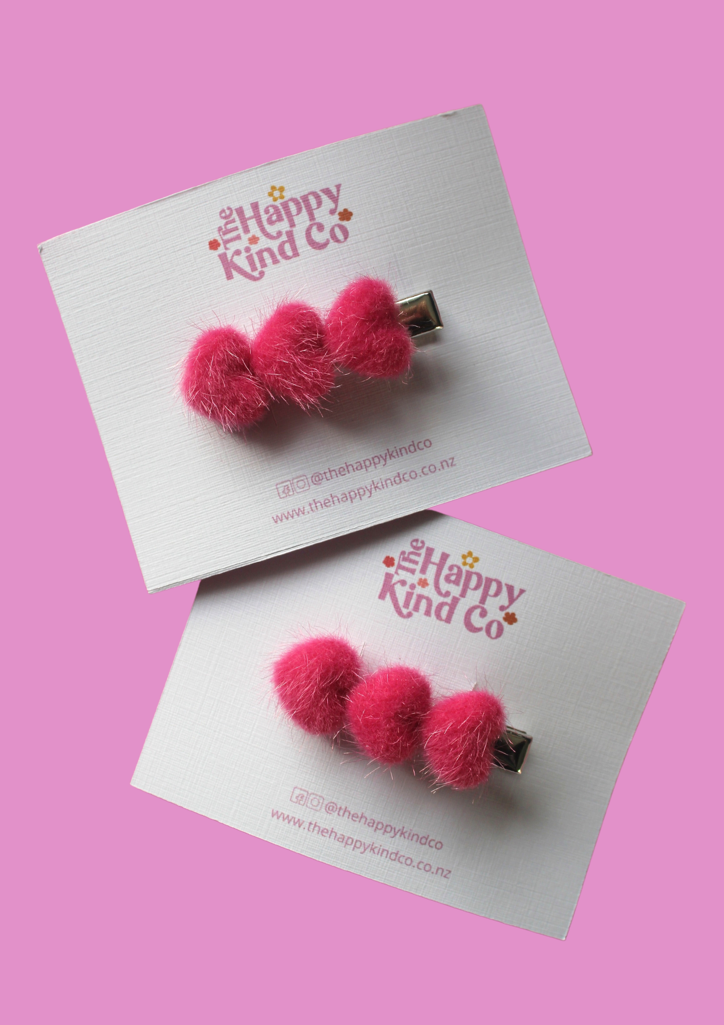 Love Fluffs Statement Clip Melon