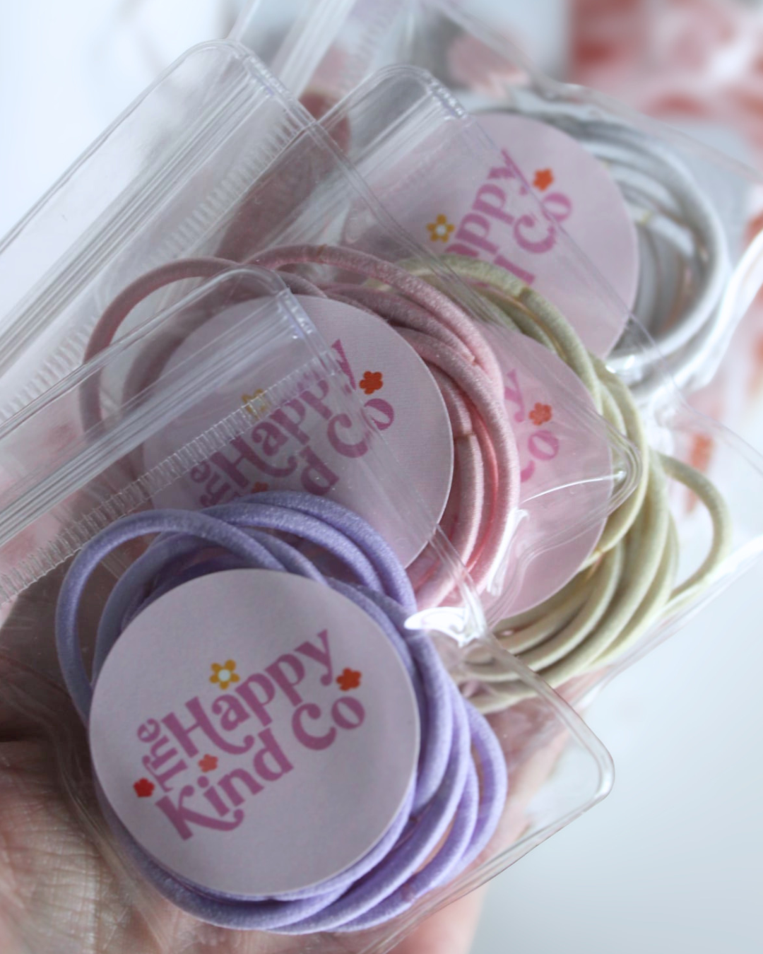 Blush Hairties 15 Pack