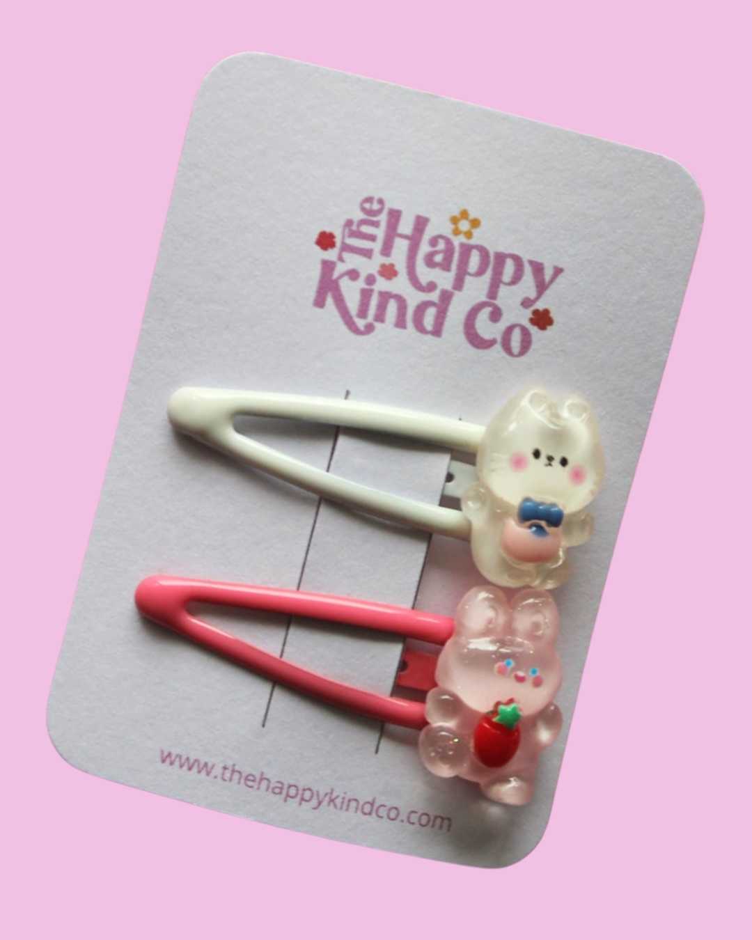Cat x Bunny Contrast Clips