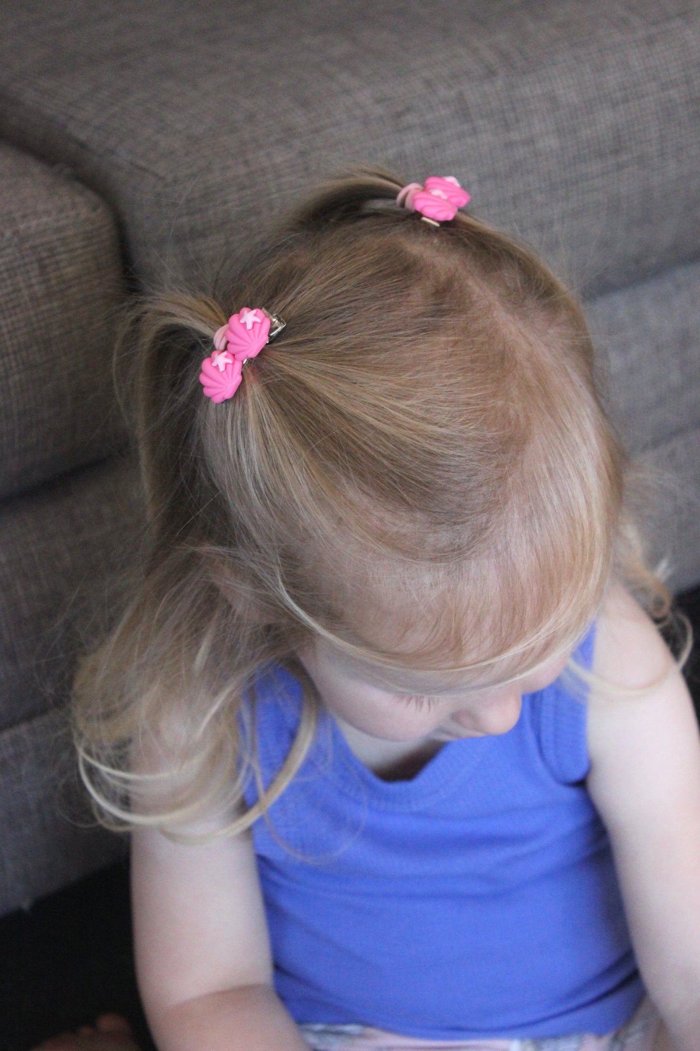 Mer-mini Clips - Hot Pink