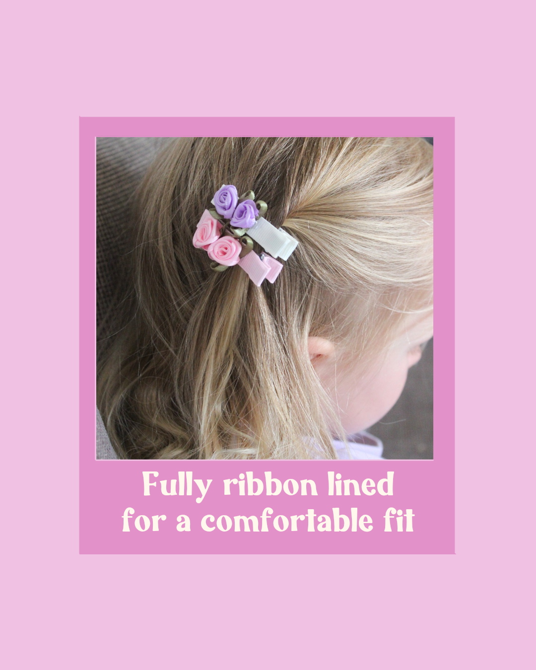 Vintage Rose Clips
