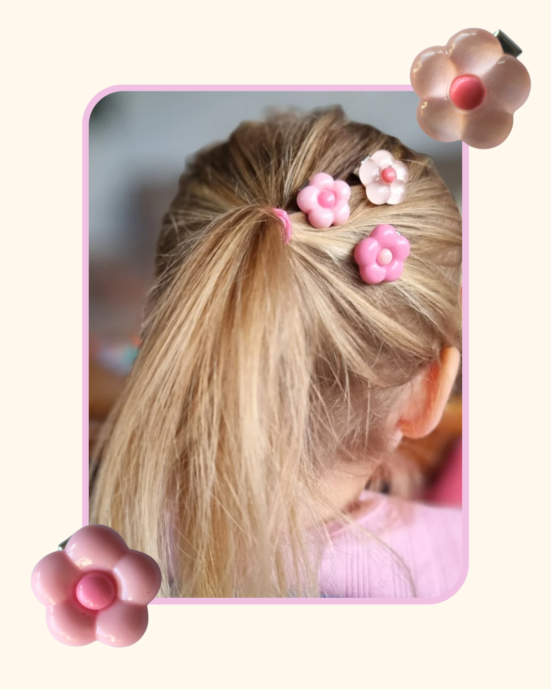 Sunshine Glitter Star Clip Pop