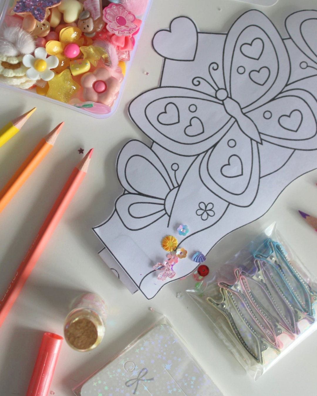 Printable Butterfly Crown