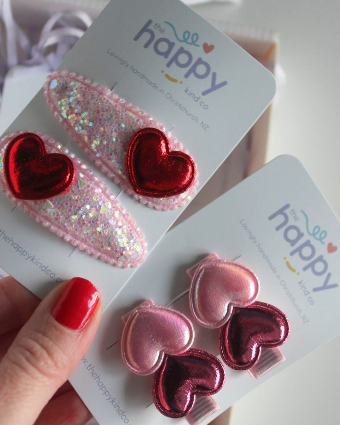 Sweetheart Shine Mini Clips