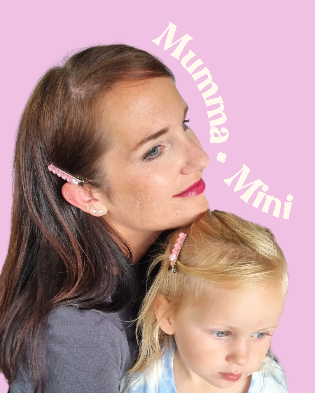 Mumma + Mini Clips - Fairyfloss