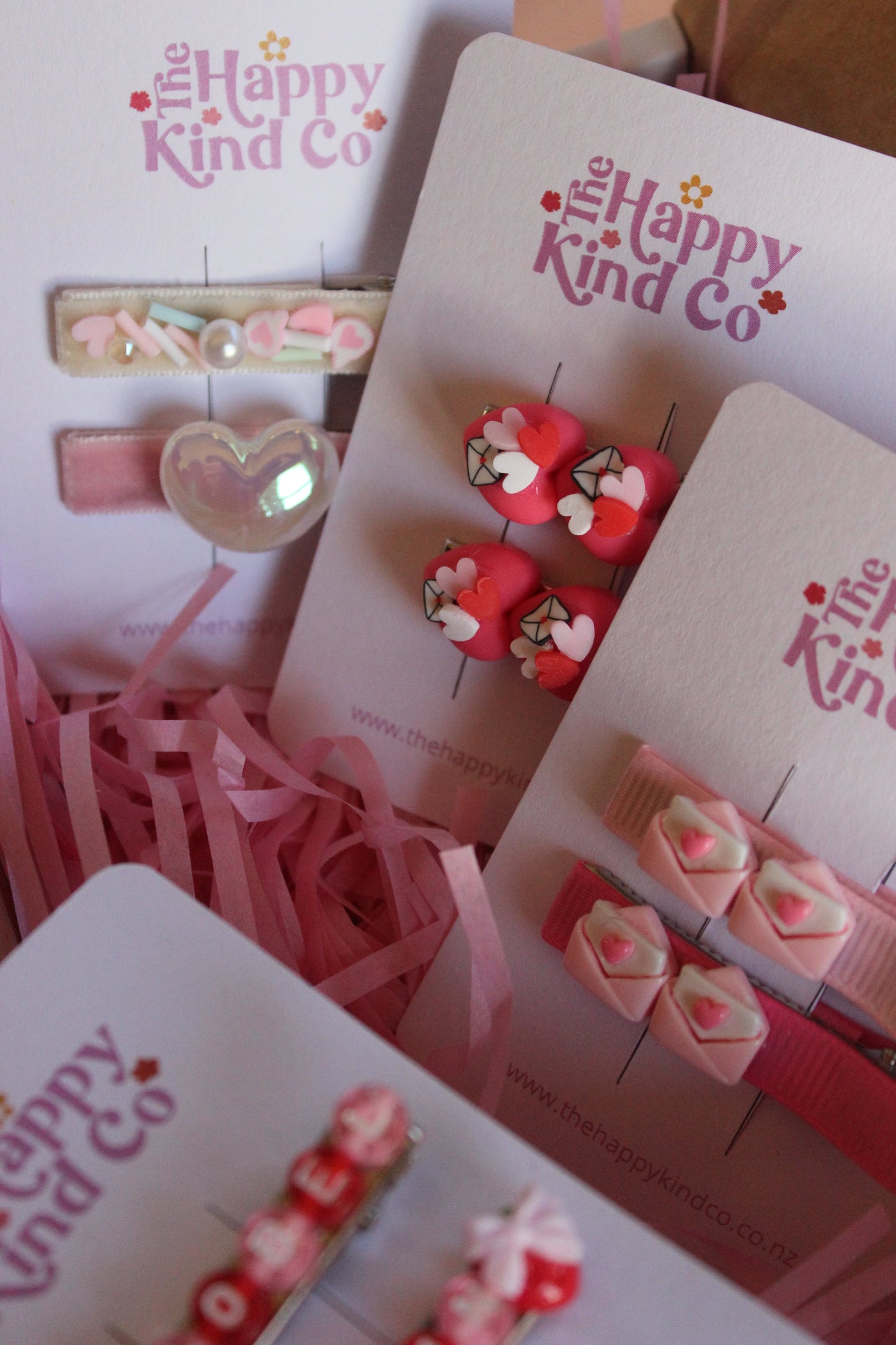 Heart Stopper Clips - Love Letters