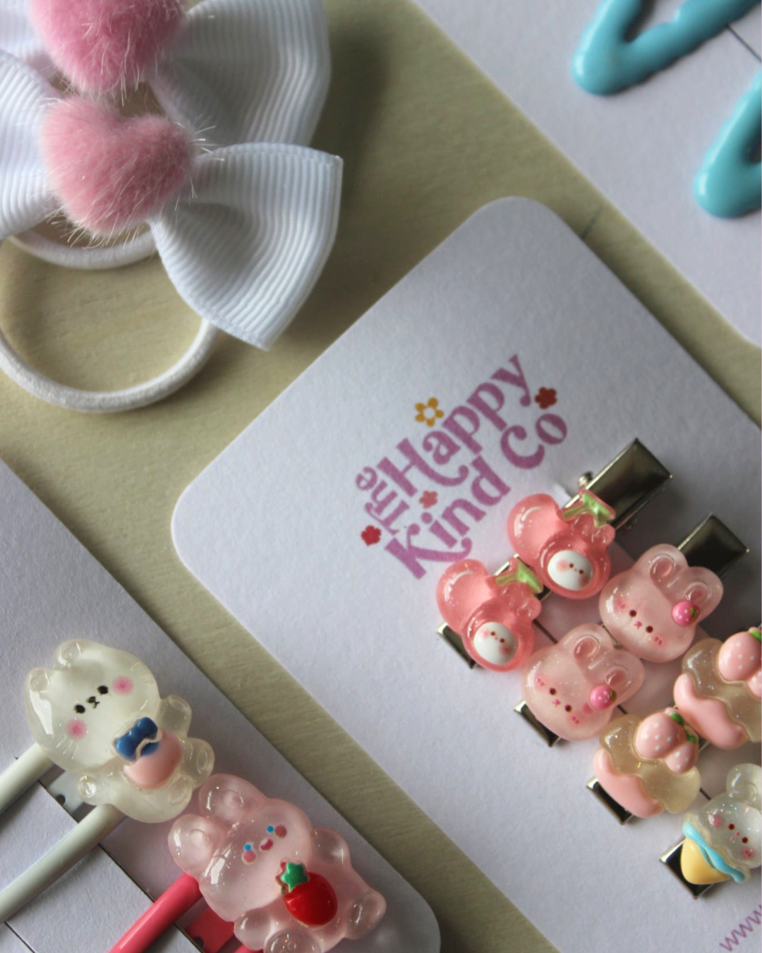 Cat x Bunny Contrast Clips