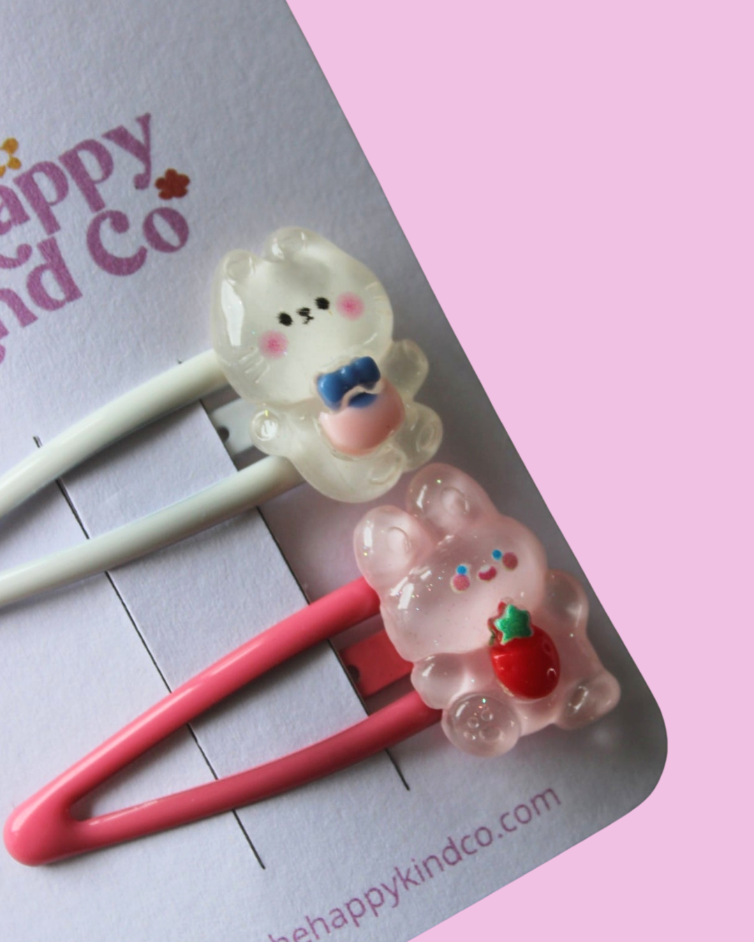 Cat x Bunny Contrast Clips