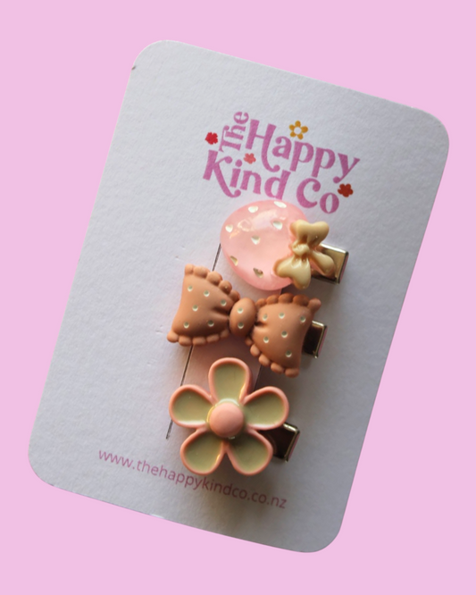 Blush Babe Mini Clips