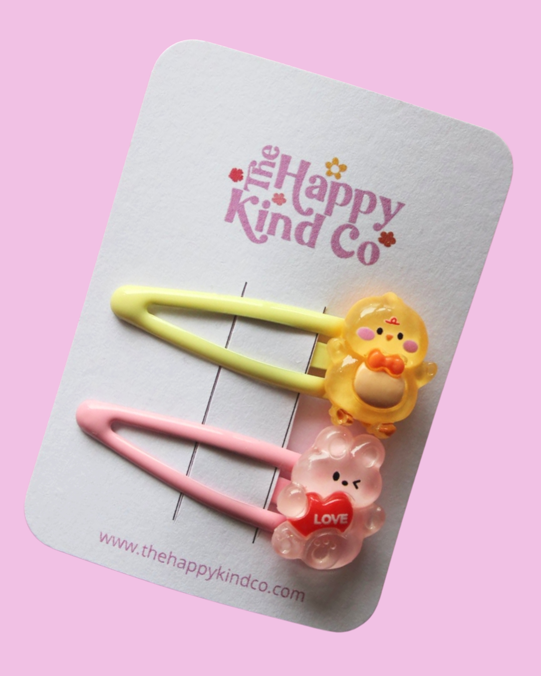 Duck x Bunny Contrast Clips
