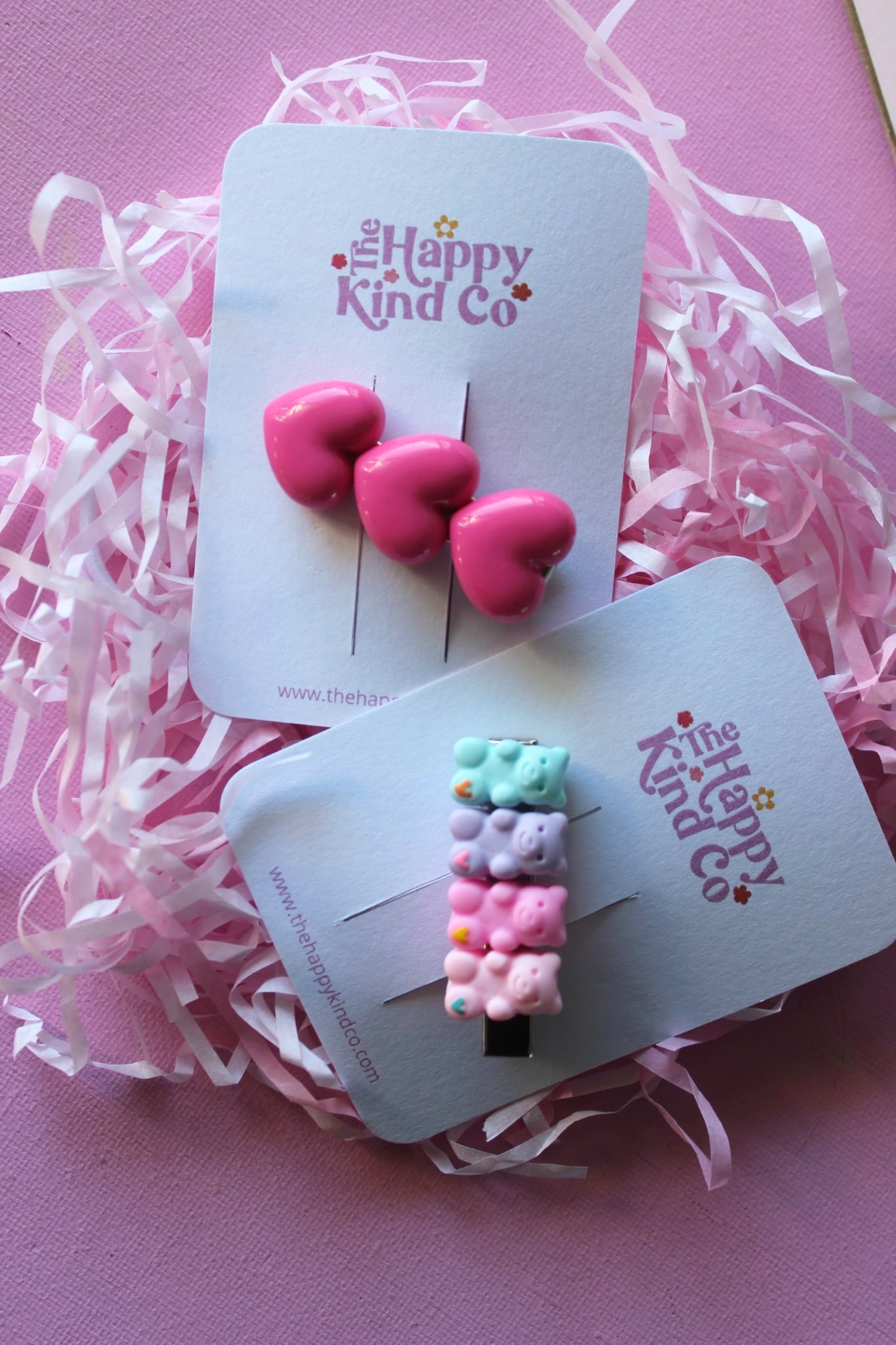 Bubble Heart Statement Clip