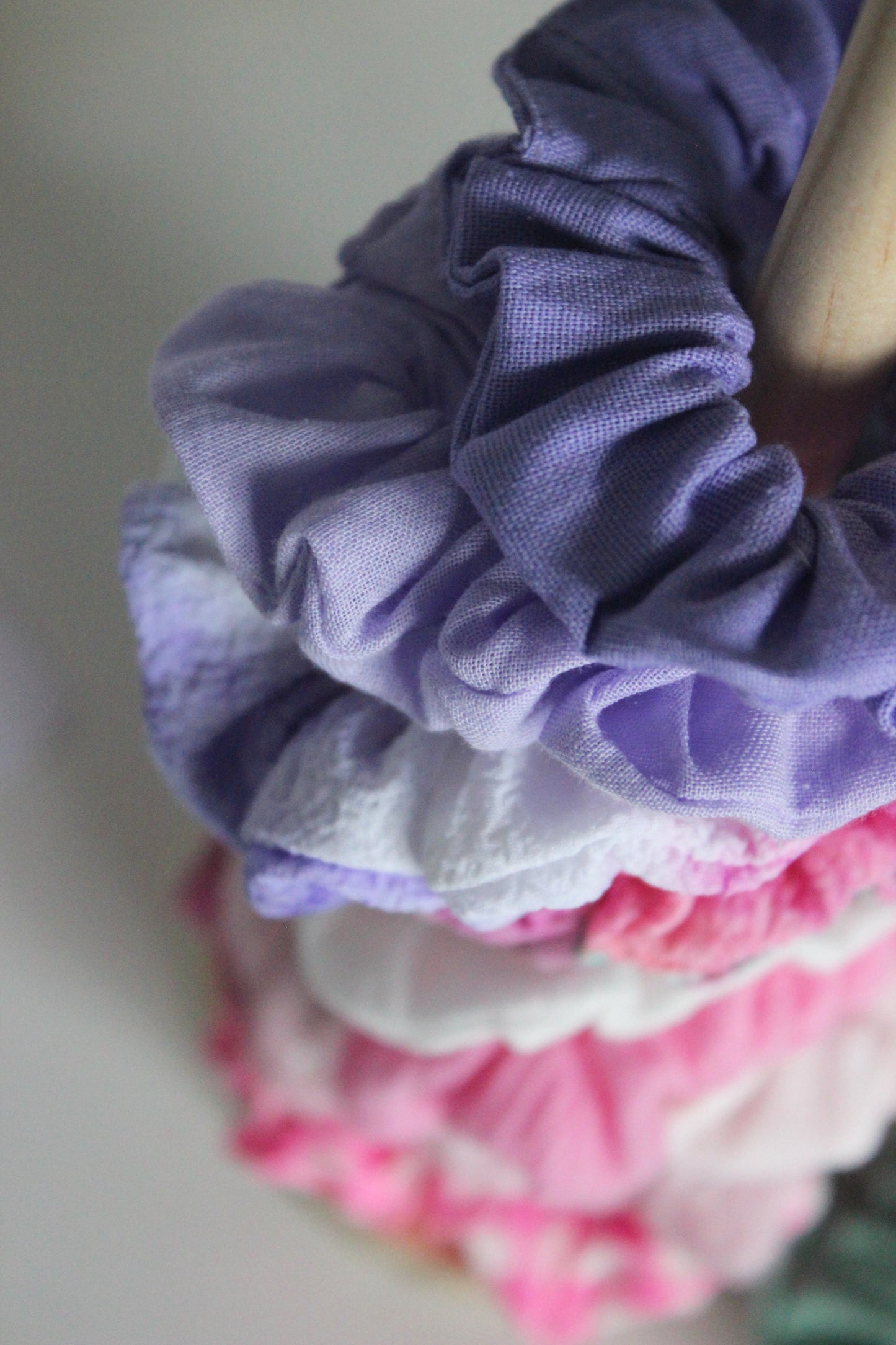 Bubblegum Tie Dye Toddler Scrunchie
