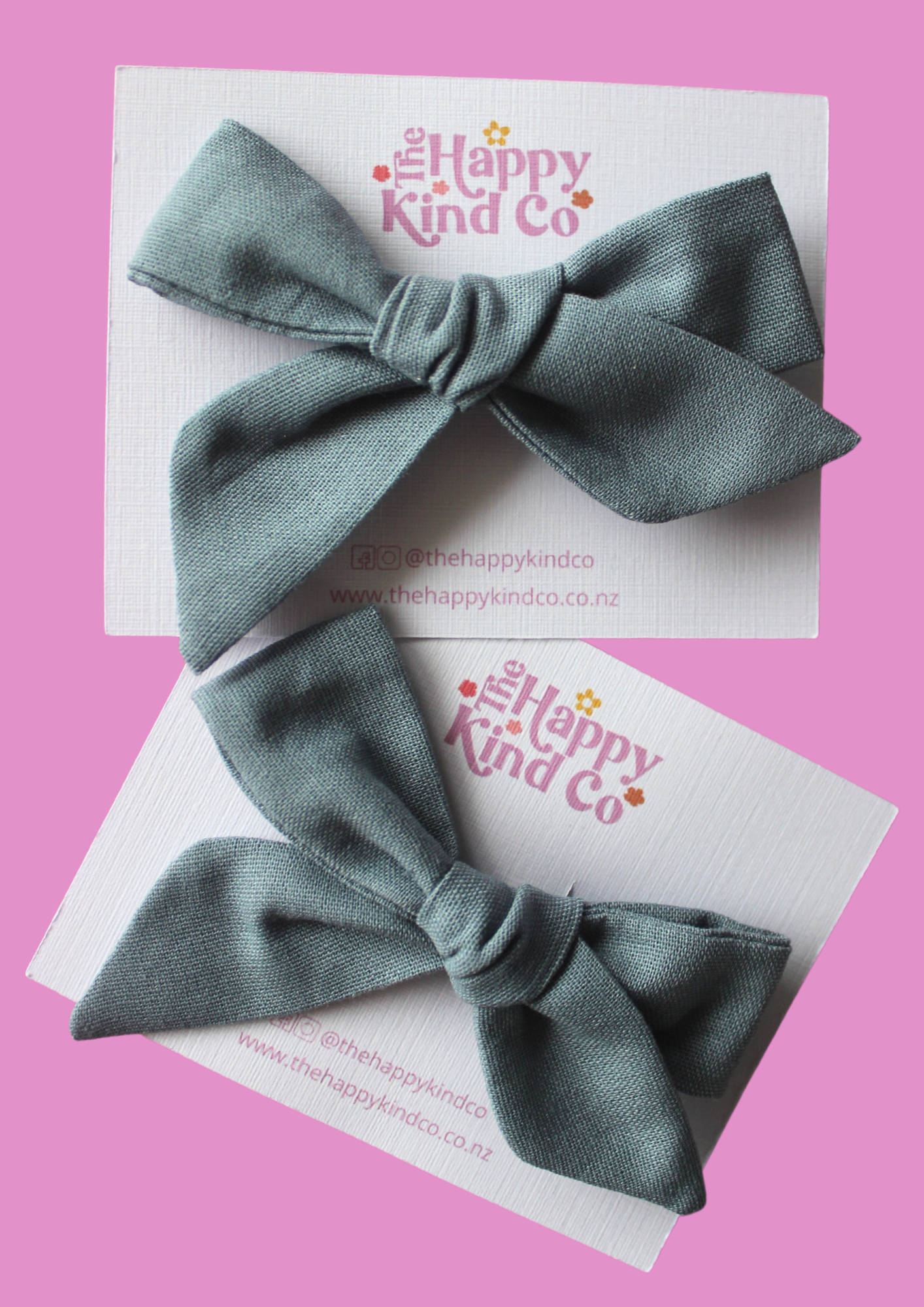 Dusky Blue Victoria Bow