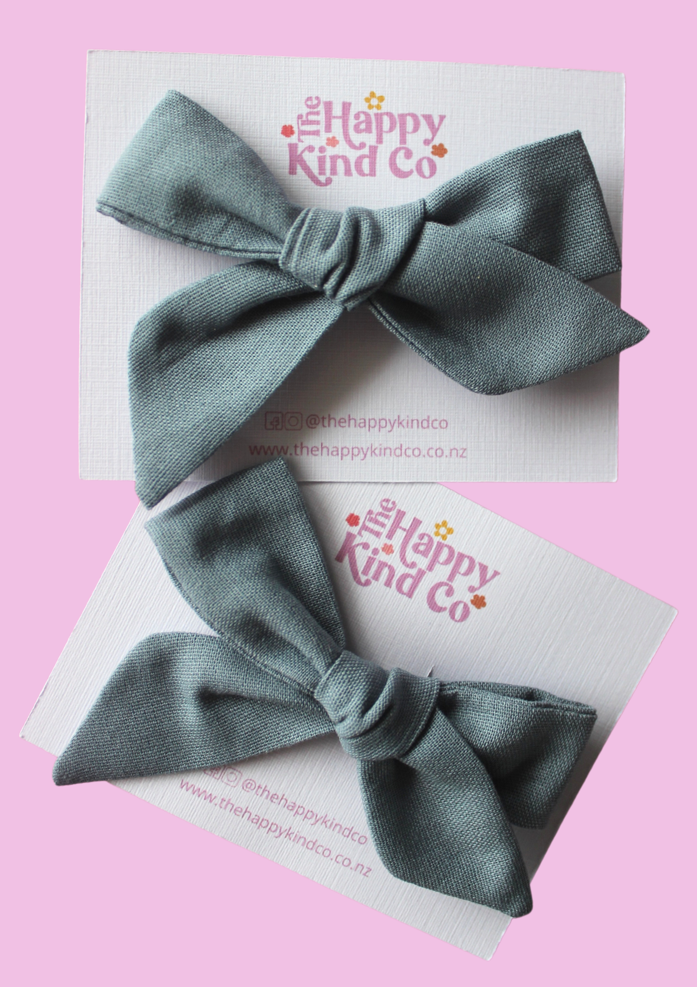 Dusky Blue Victoria Bow