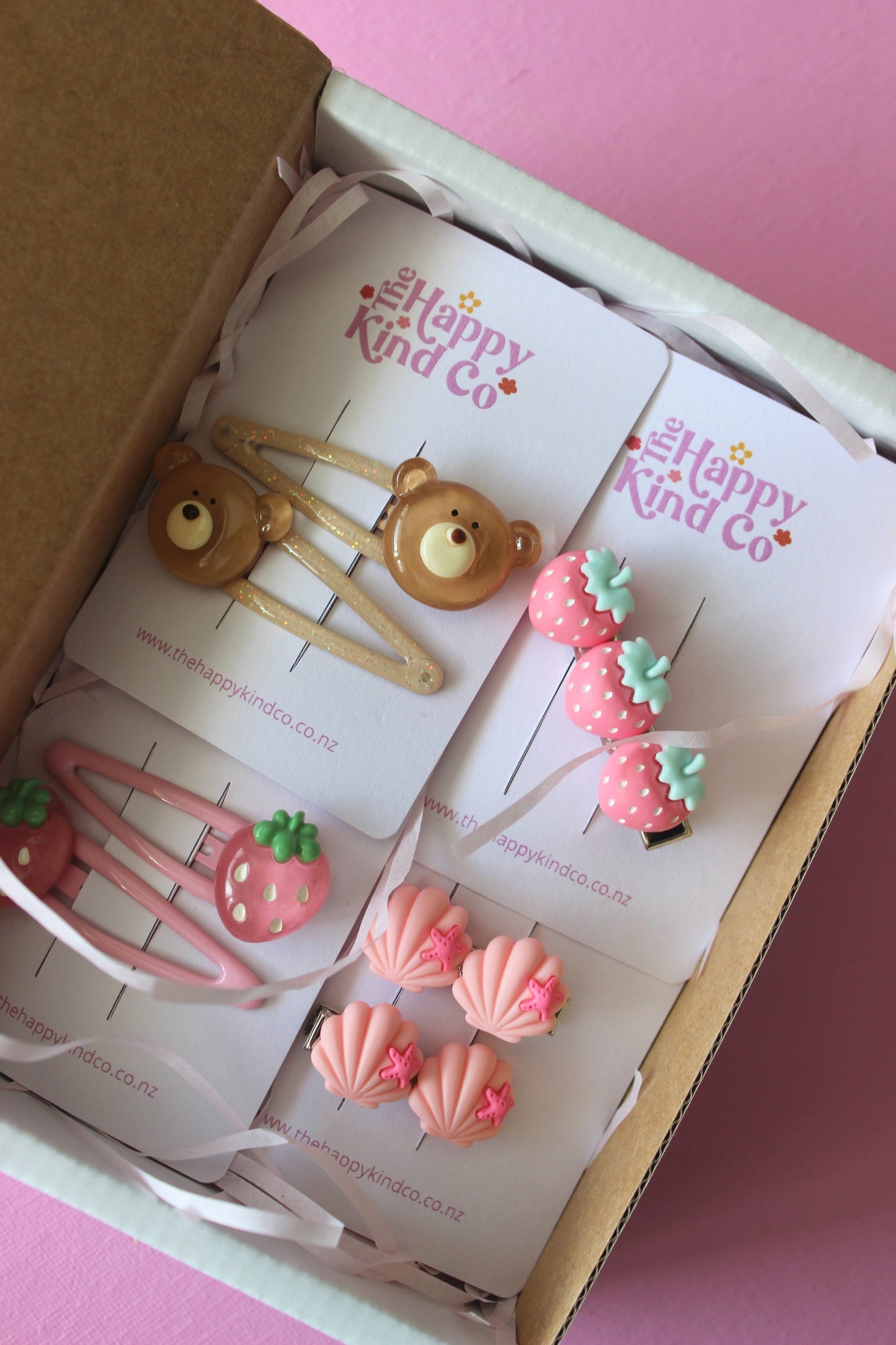 Mer-mini Clips - Baby Pink