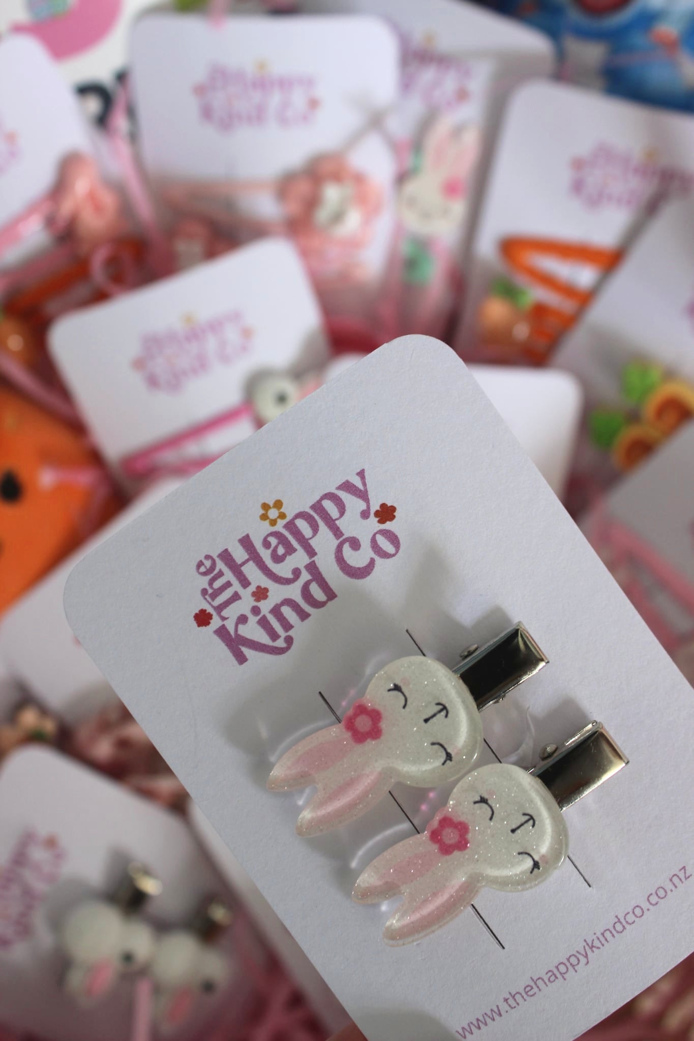 Sleepy Bunny Toddler Clips